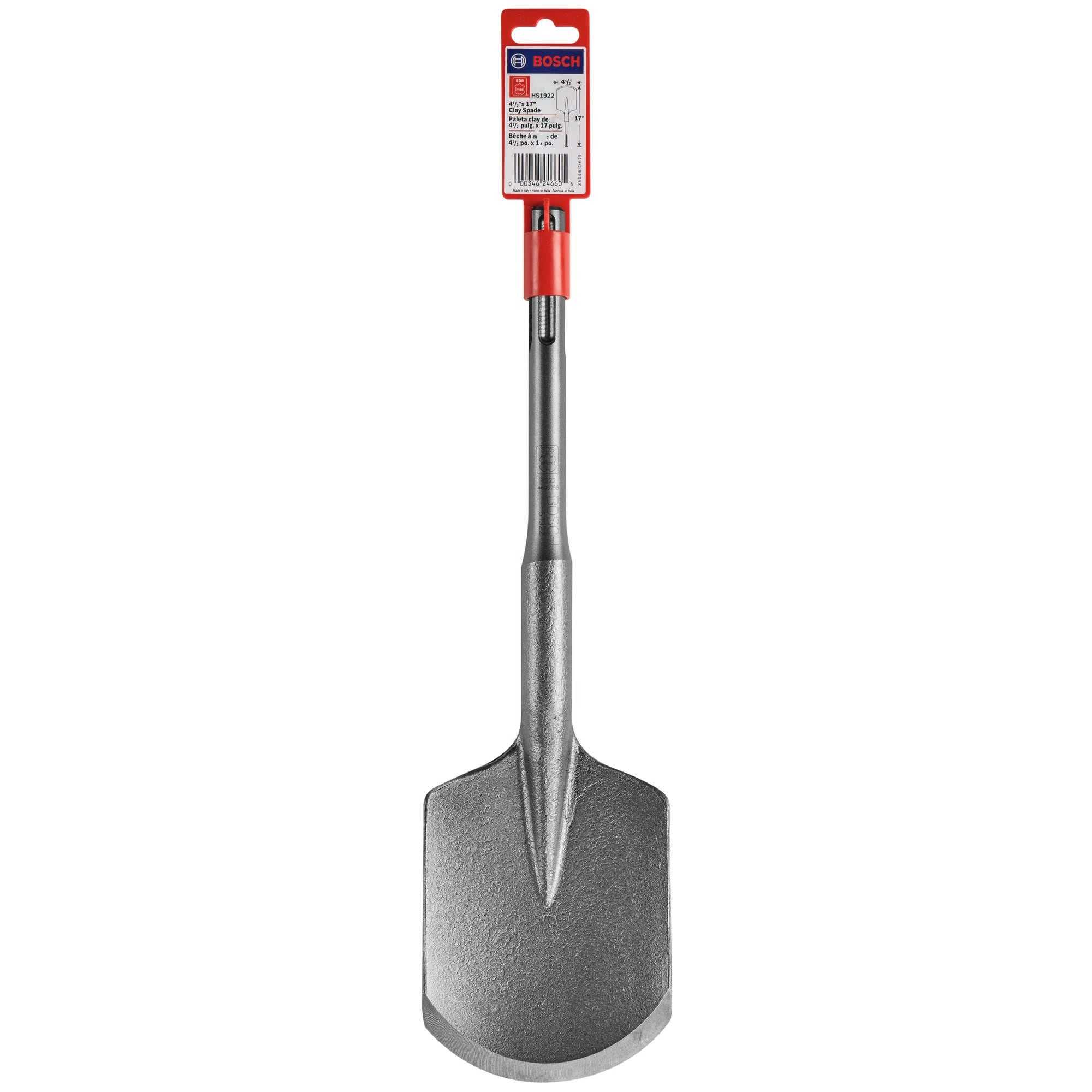 Bosch 4-1/2-in x 17-in Clay Sds-max Drill Chisel Mortising Bit