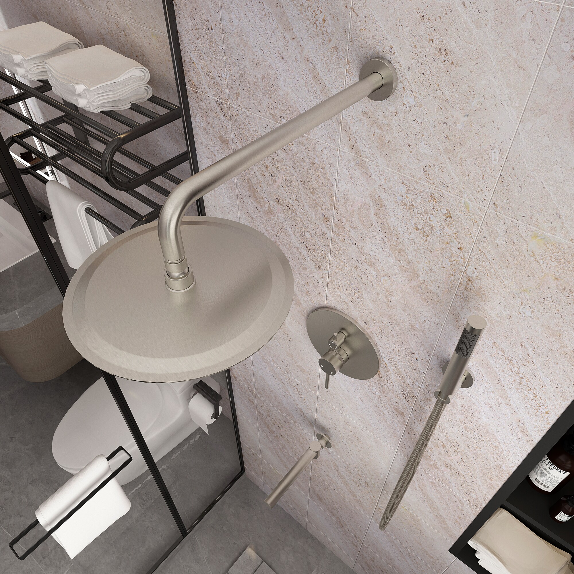 Clihome CHMS-16BN-A3806 Showerhead-Bar-Panels - View #9