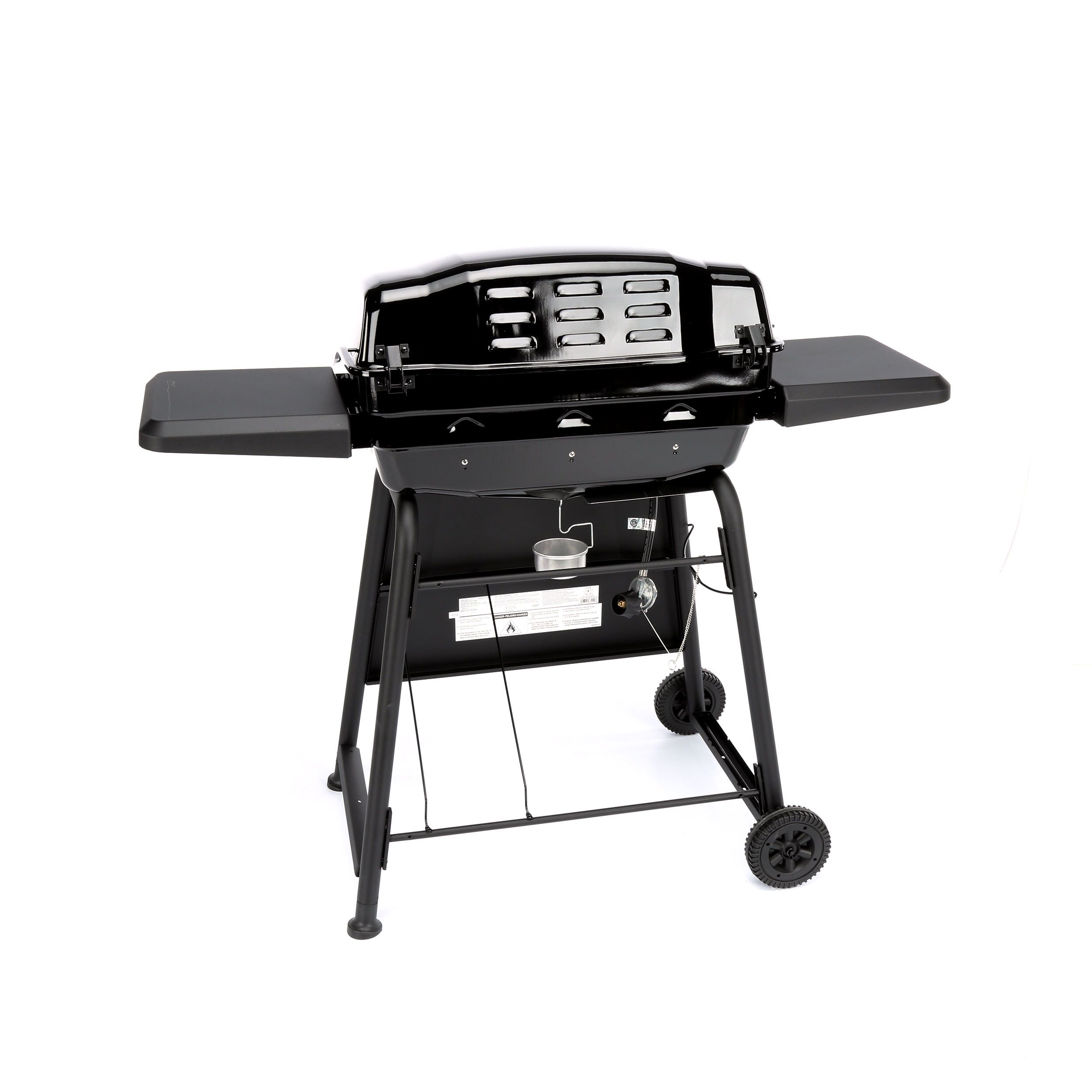 Char Broil Quickset Black 3 Burner Liquid Propane Gas Grill In The