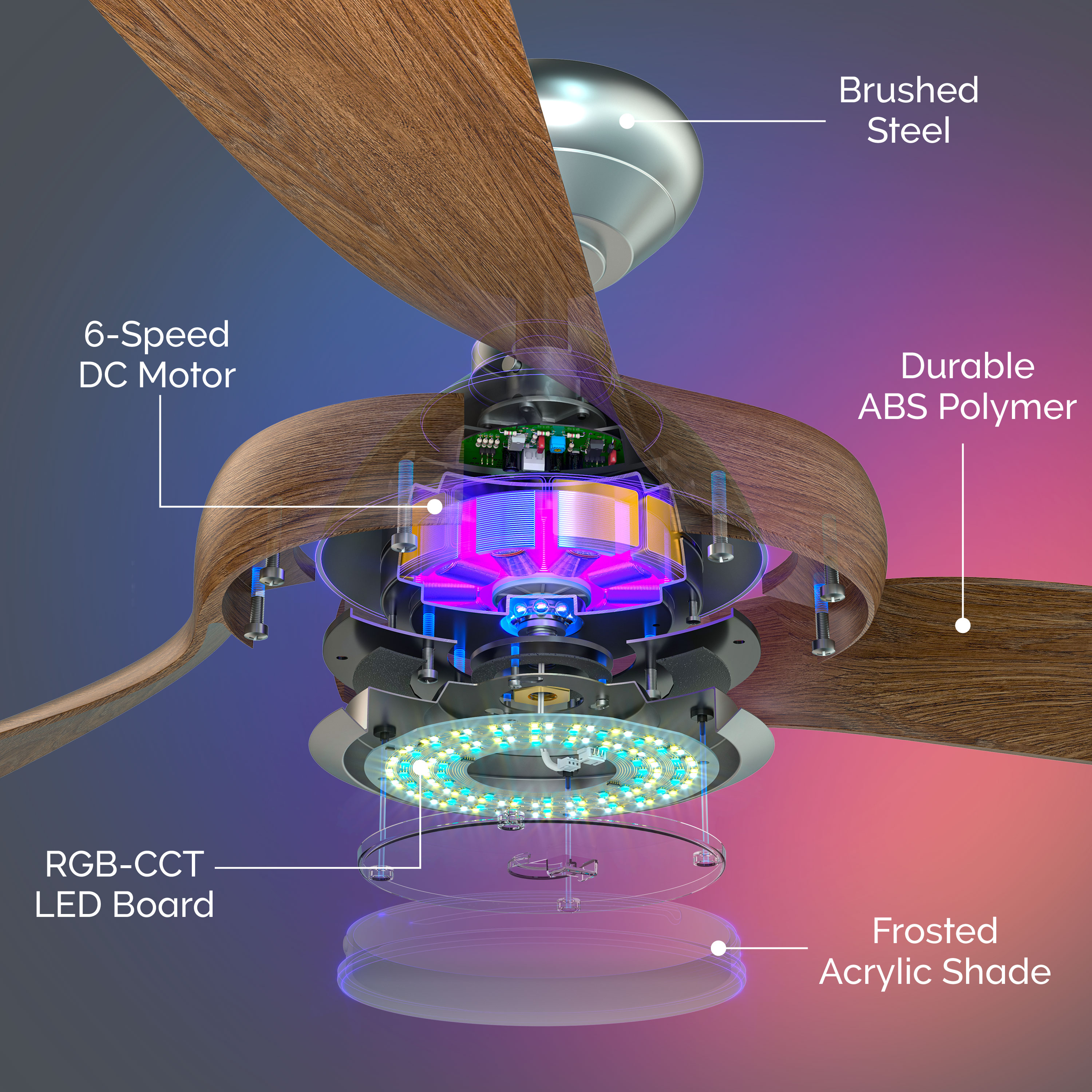 atomi smart AT2663-BS-WW Ceiling-Fans - View #7