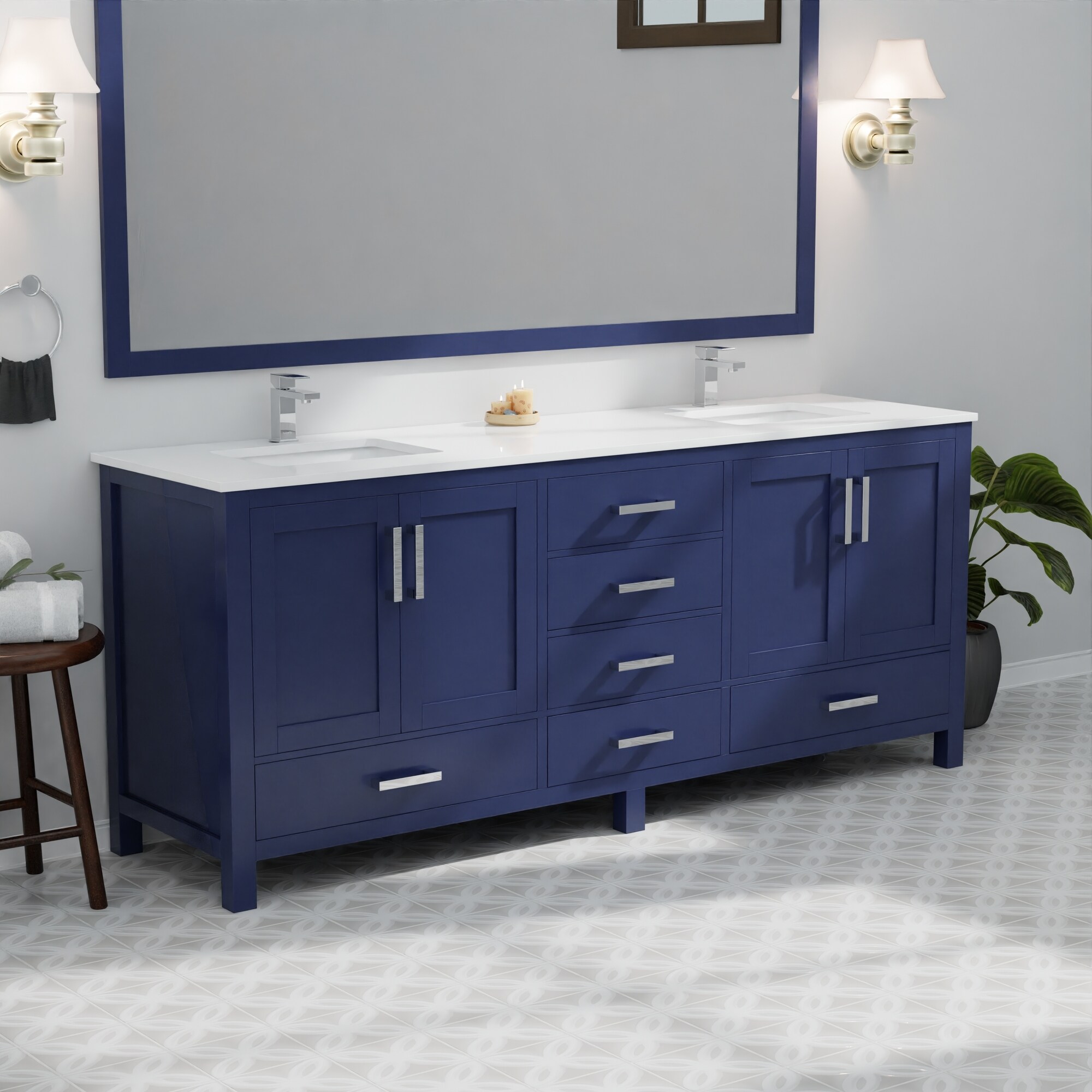 Lexora LVJ80DE311 Bath-Vanity-Combo - View #16