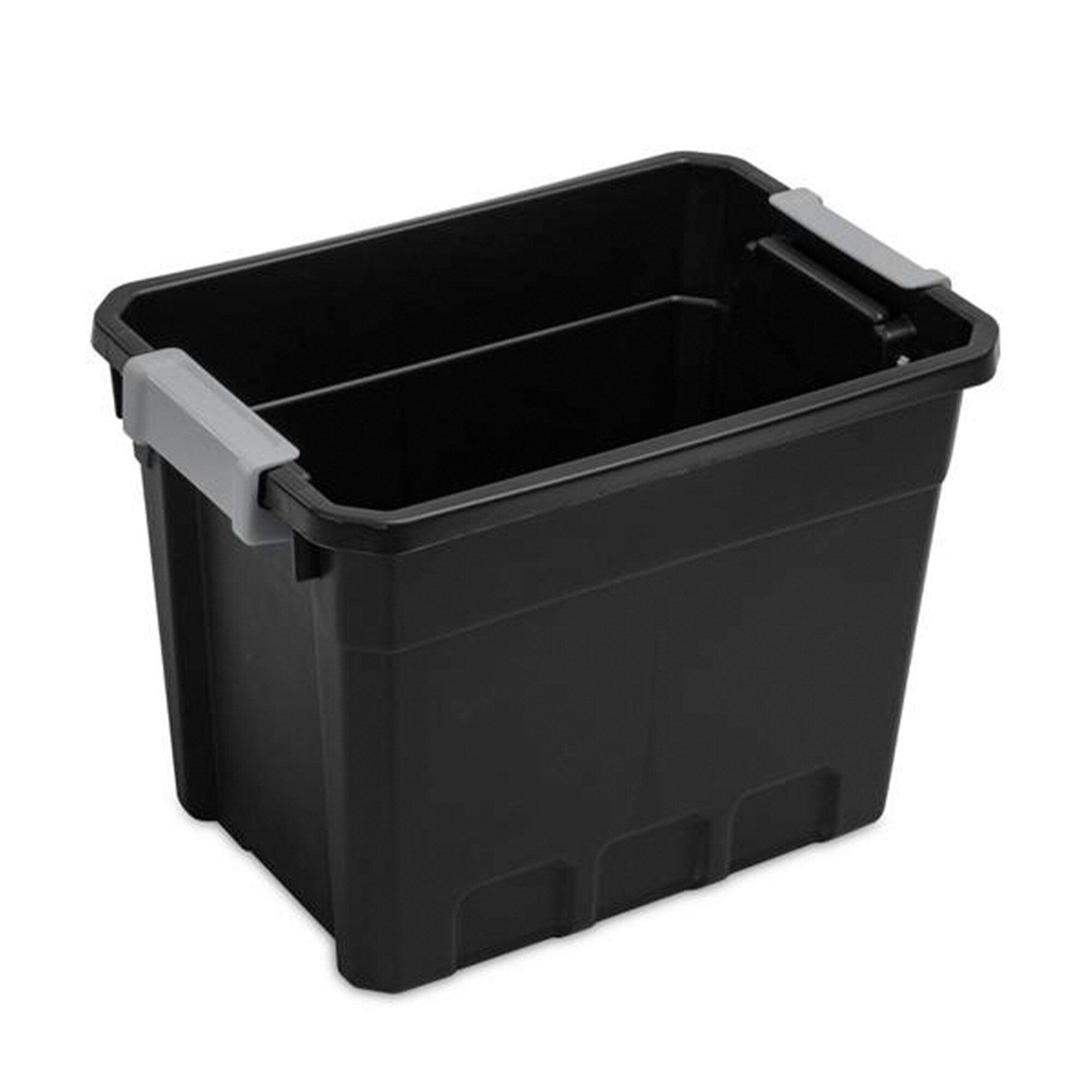 Sterilite 10 Gallon Industrial Stacker Storage Totes w/ Clip Lids (24 Pack)  