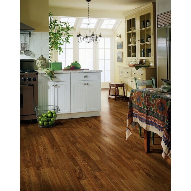 Armstrong Flooring Pickwick Landing I 12-ft W x Cut-to-Length Bear Path Oak  Dark Brown Wood Look Low-Gloss Finish Sheet Vinyl in the Sheet Vinyl  (Cut-to-Length) department at Lowes.com