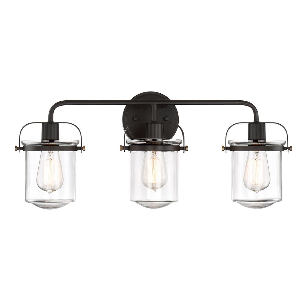 Designers Fountain Jaxon 24-in 3-Light Oil Rubbed Bronze Modern ...