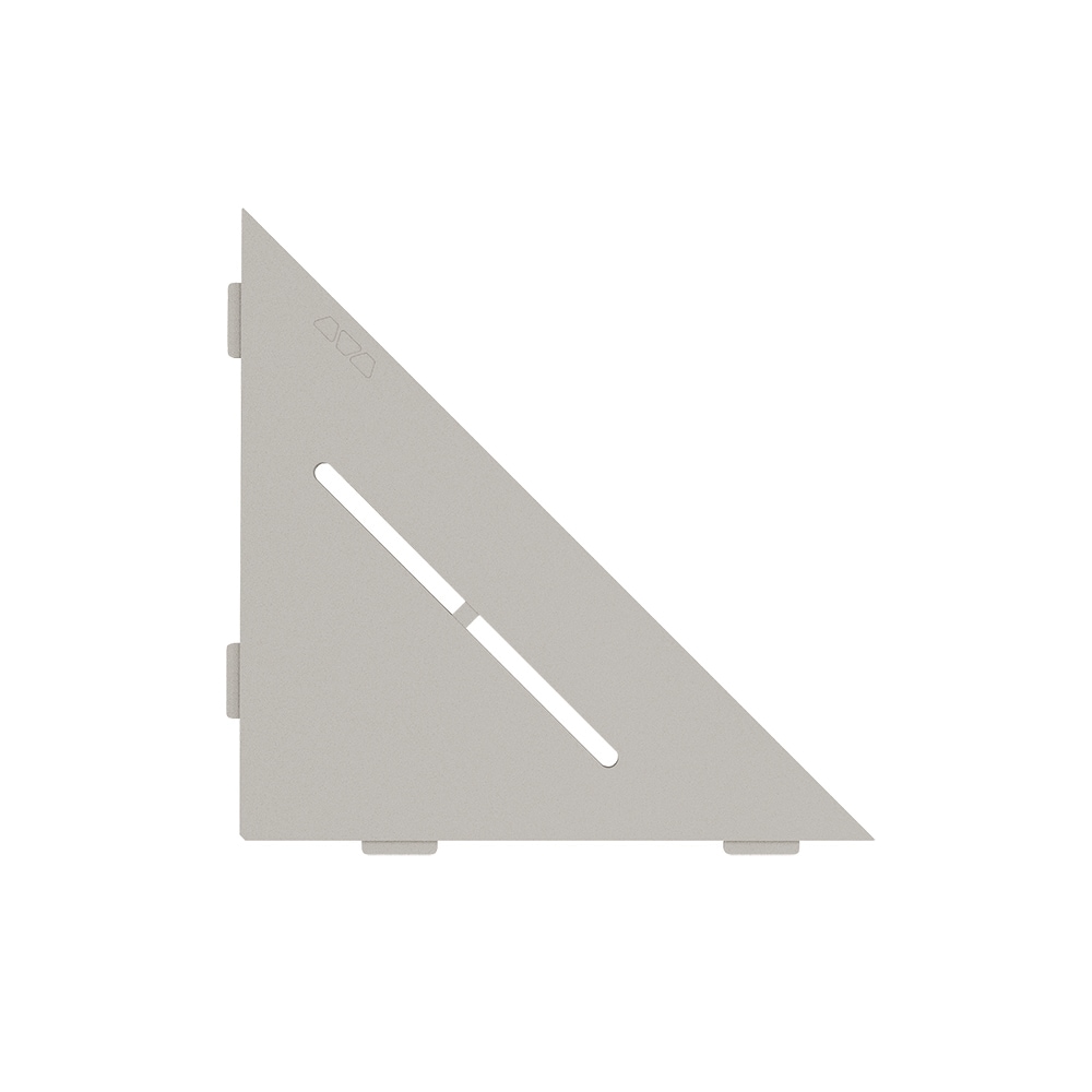 Schluter Systems SES1D7TSBG Shelf Triangular Corner Pure Greige