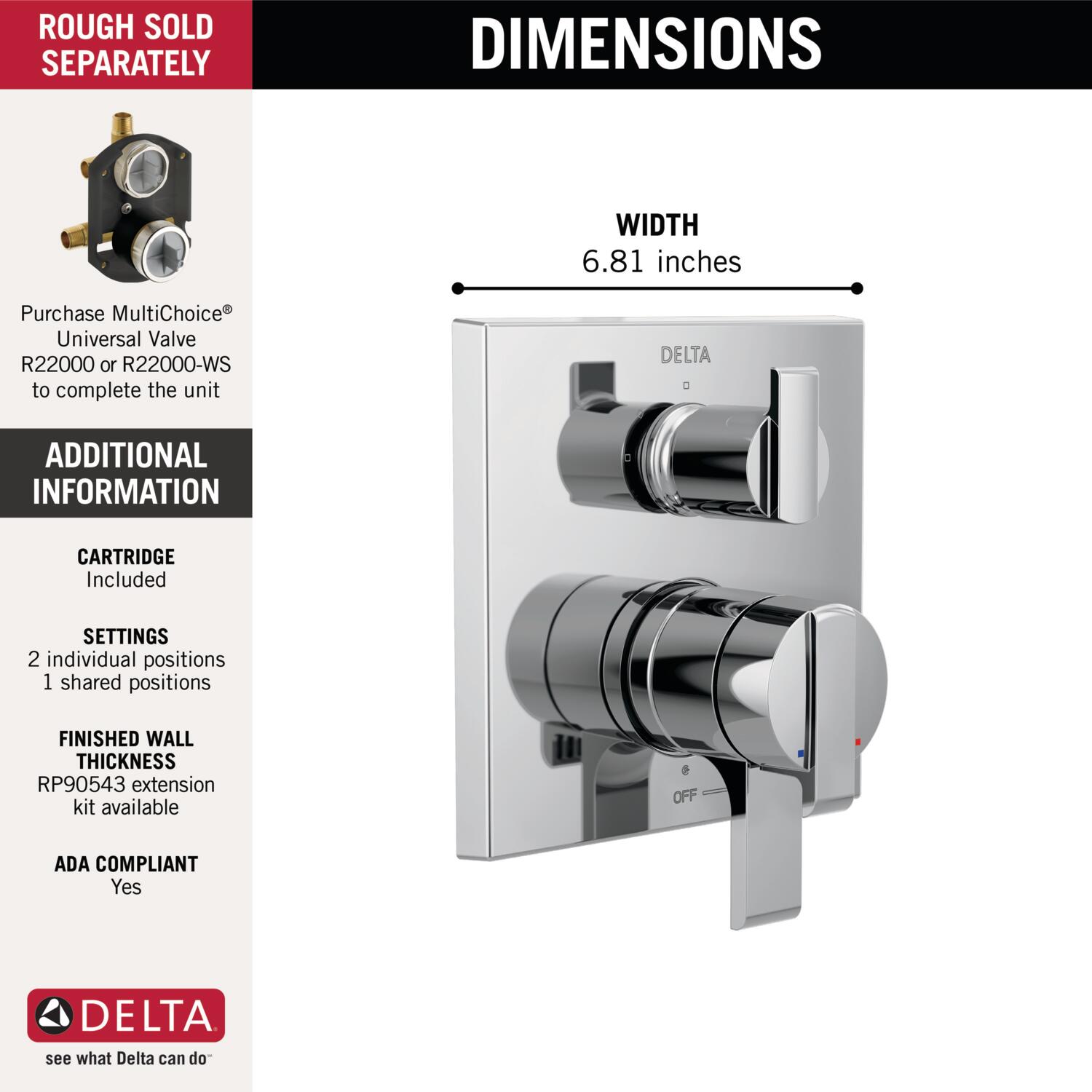 Delta T27867 Bath-Shower-Facc - View #4