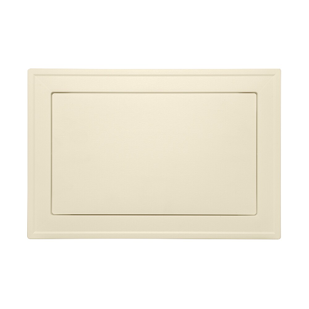 Ply Gem JMBL0CK 30 8.37-in x 12.5-in Classic Cream Vinyl Universal Mounting Block