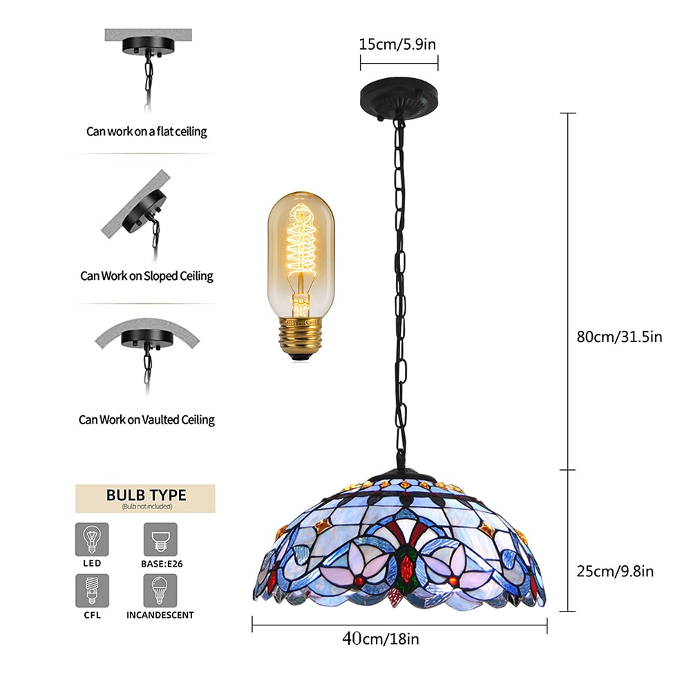 Oukaning JZUC63Q4NSHCX Pendant-Lights - View #4