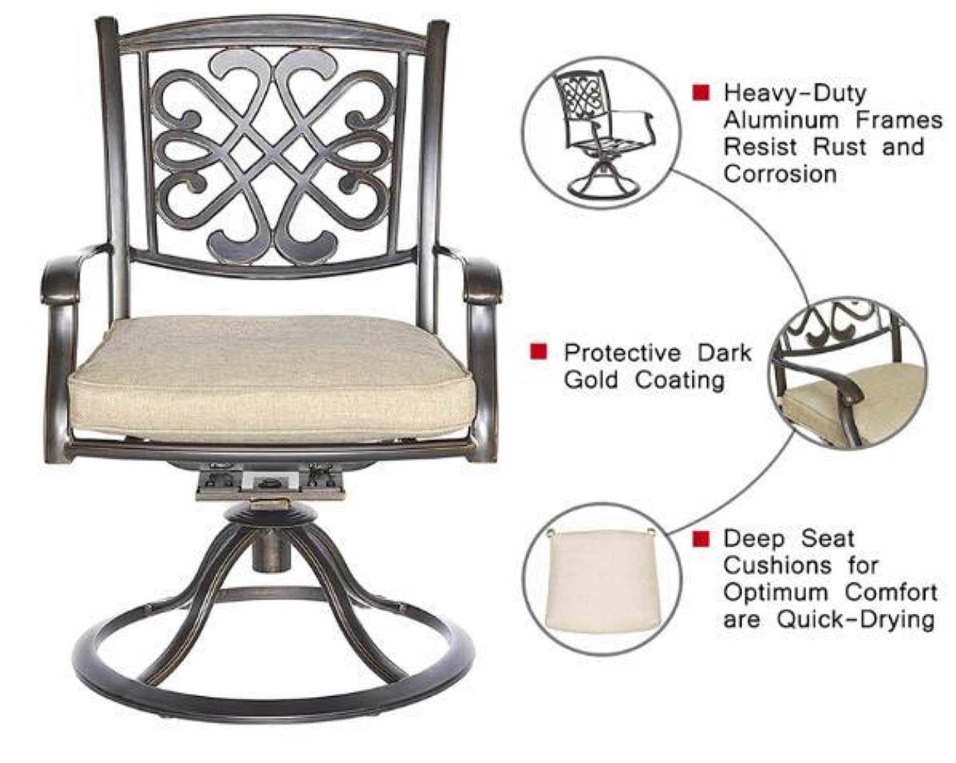 Mondawe CR-GSMU-JVAU Patio-Dining-Sets - View #4