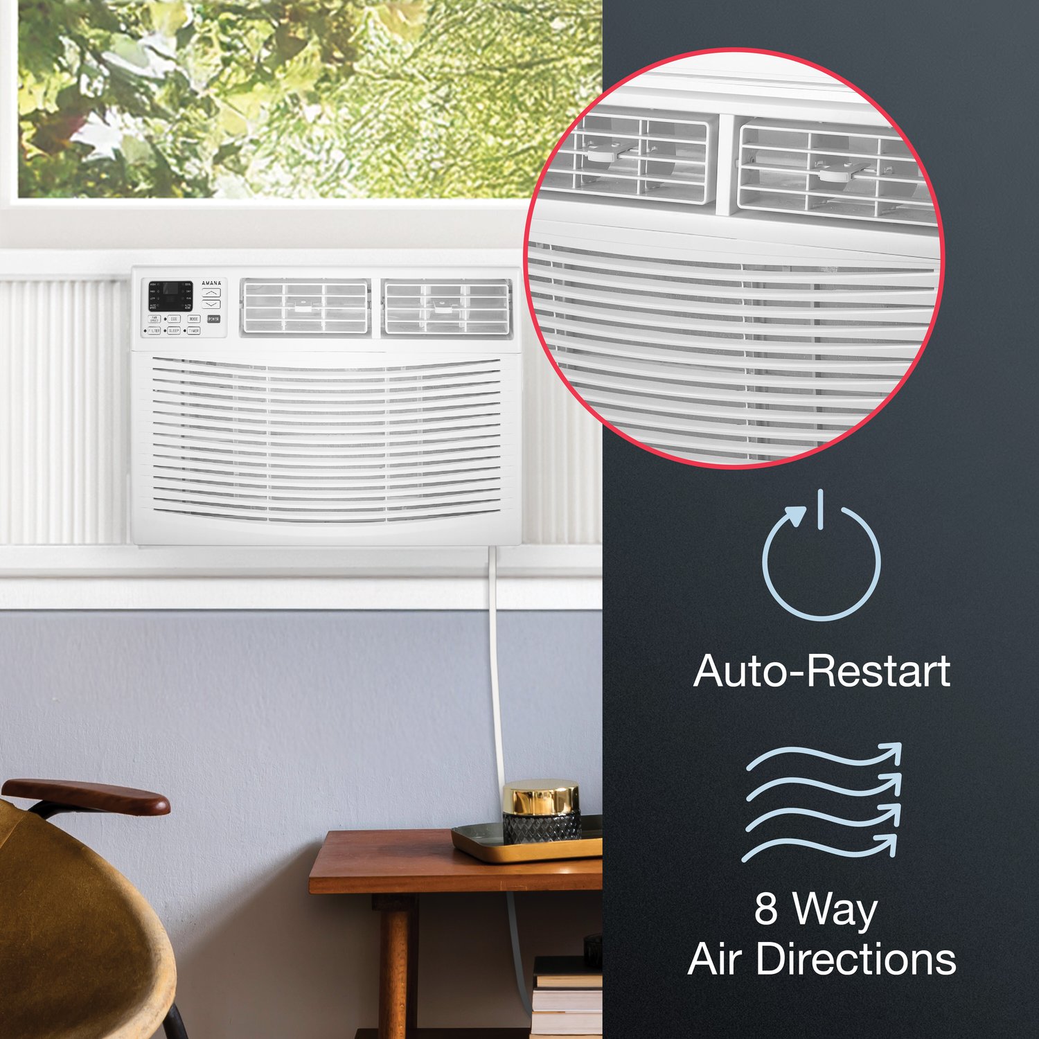Amana AMAP121CW Window-Air-Conditioners - View #9