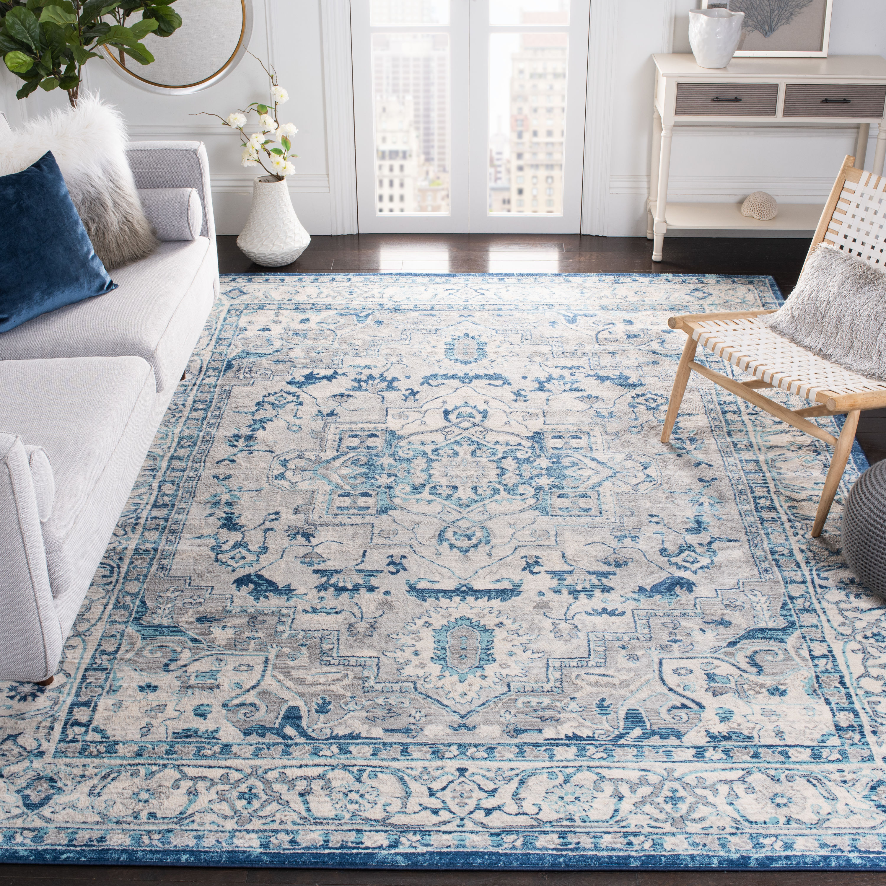 Safavieh BNT851G-9SQ rugs - View #2