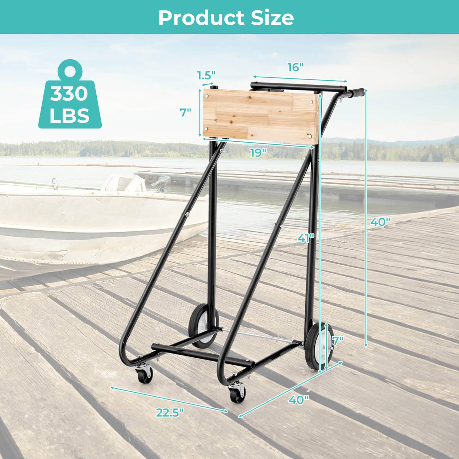 Costway CSHY002701 Hand-Truck-Dollies - View #3