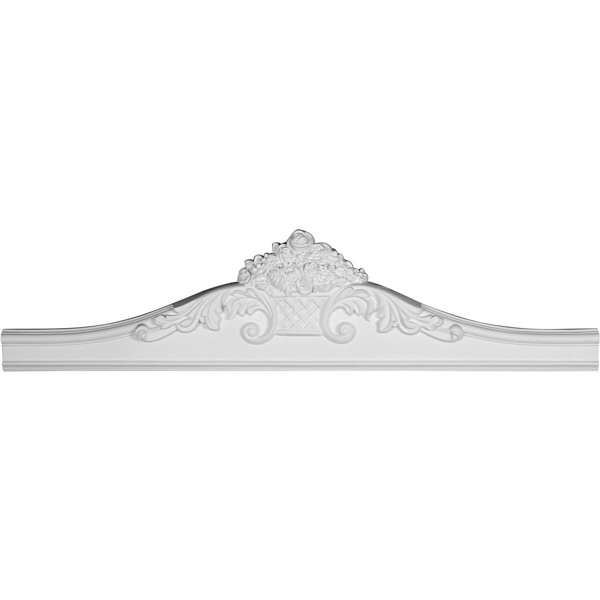 Ekena Millwork CAS12X02LU-CASE-12 2-3/8-in x 11-3/4-in x 4-ft 1-7/8-in Primed Polyurethane 85 Casing 12 -Pack