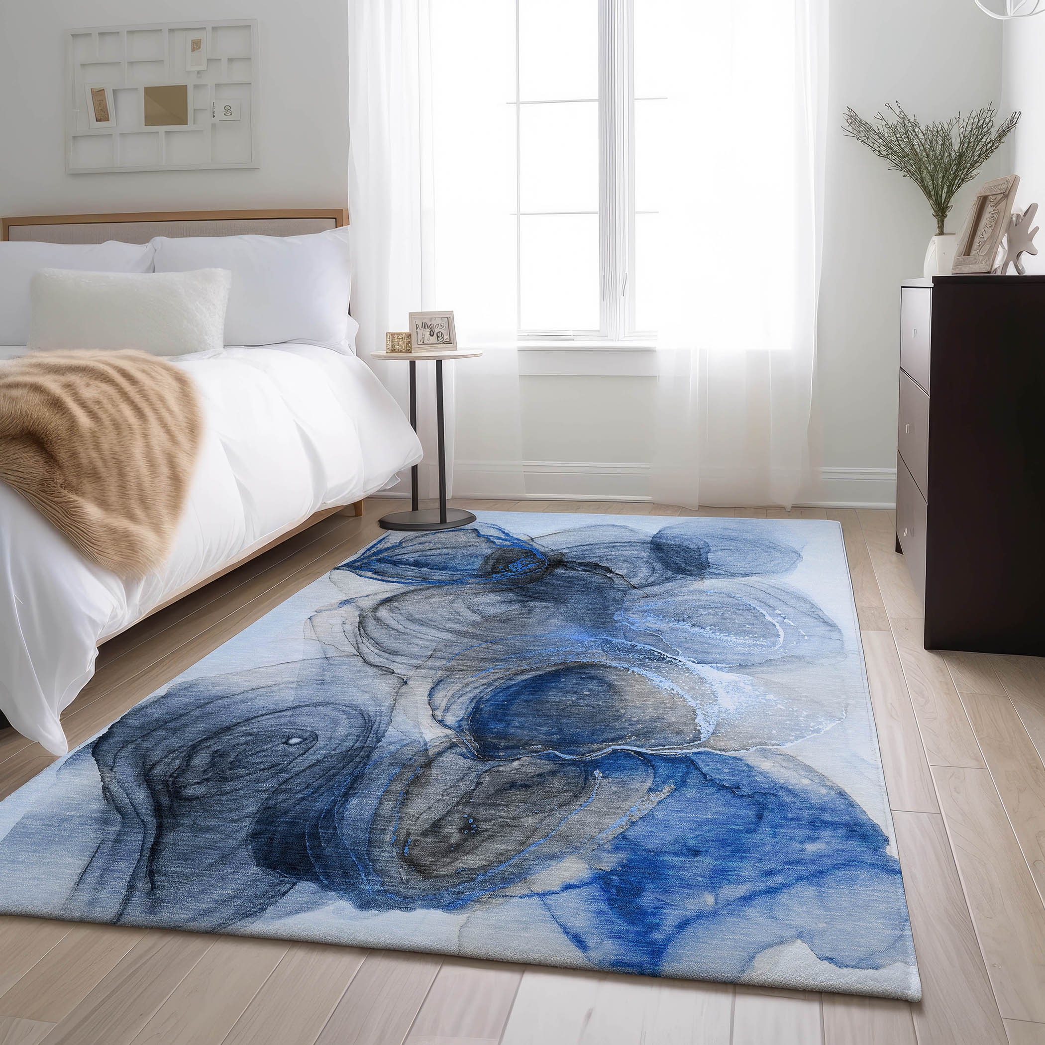 Addison Rugs AMF539MZ20X30 Mayfield AMF539MZ 2 x 3 (ft) Loomed Polyester Mint Rectangular Indoor Geometric Machine washable Area rug