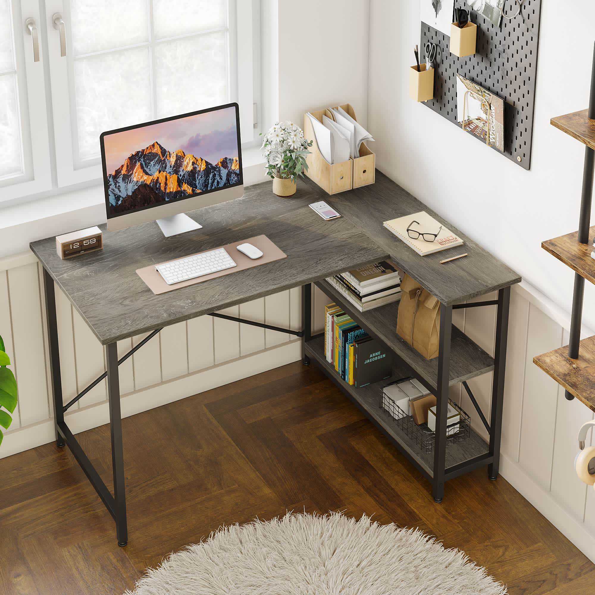Bestier LOW-1298-D31GRY desks - View #6