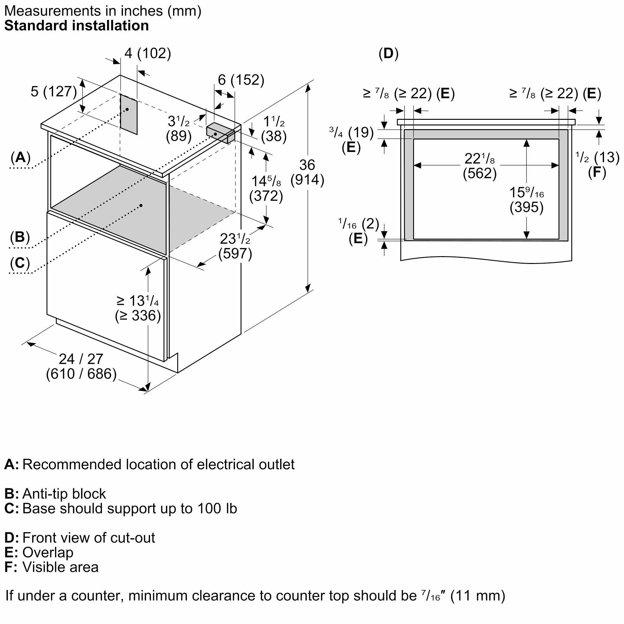 Bosch HMD8454UC Microwave-Drawers - View #11