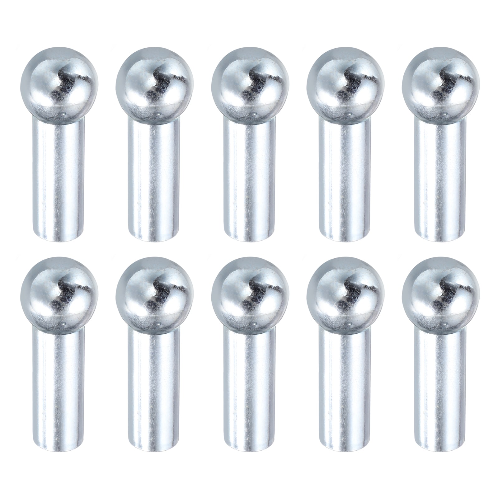 PATIKIL Cable Ball Stopper 10pcs Gym Machine Accessories for 5mm Cable Fitness Equipment Exercise Wire Rope Port Joint Replacement Parts for Home Gym