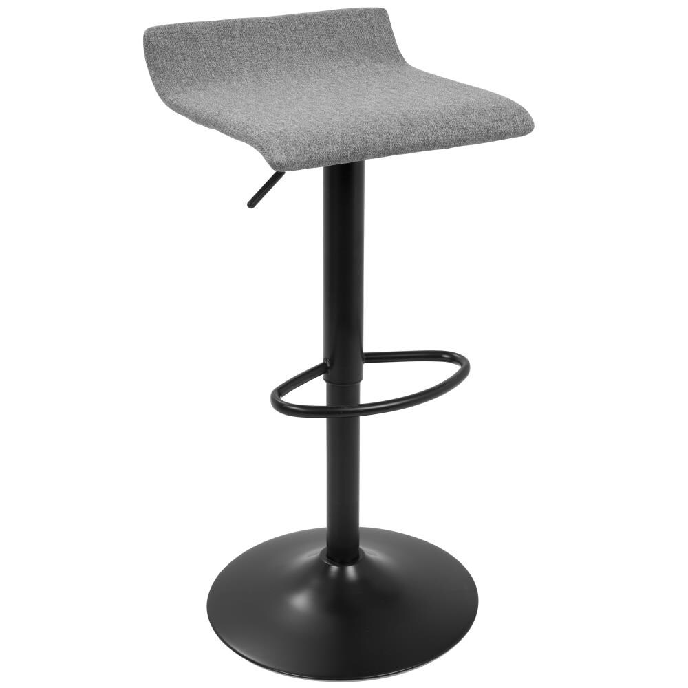 LumiSource BS-ALEXL BK+GY2 stools - View #2