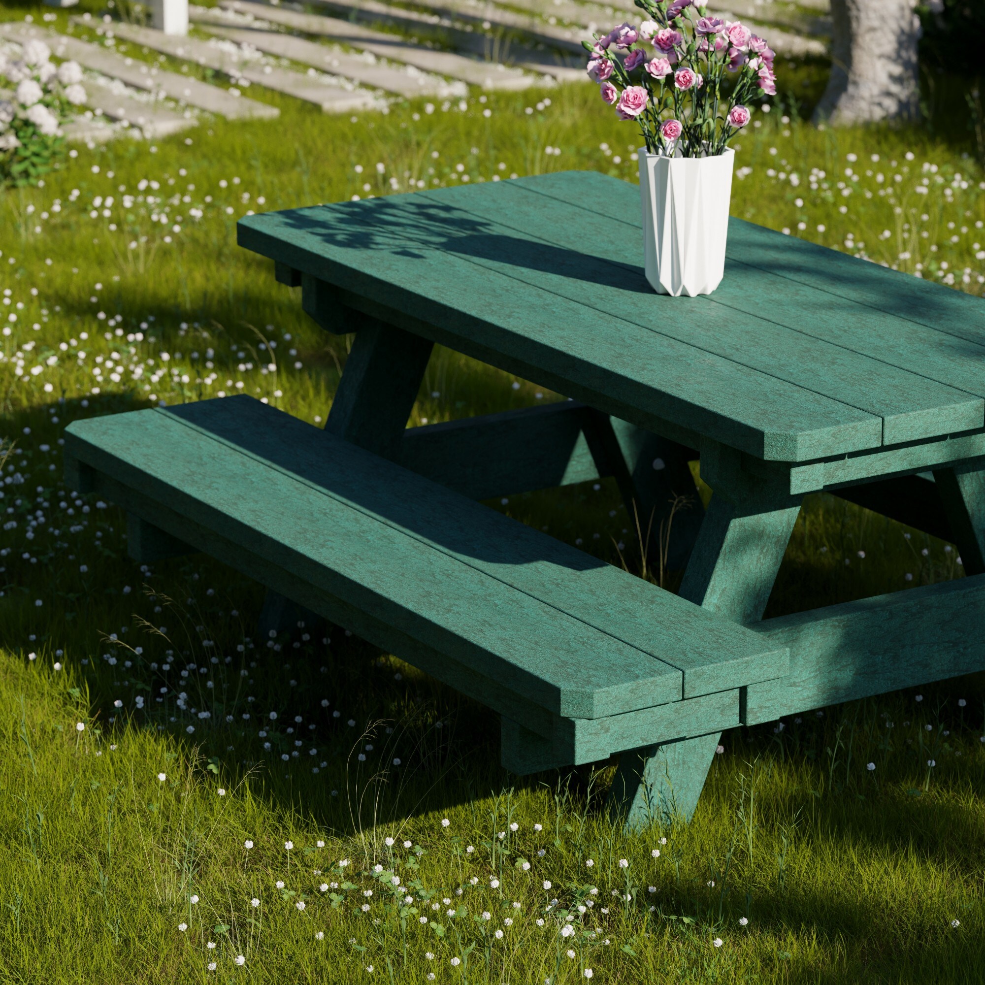 Wildridge LCC-167-TG Picnic-Tables - View #3