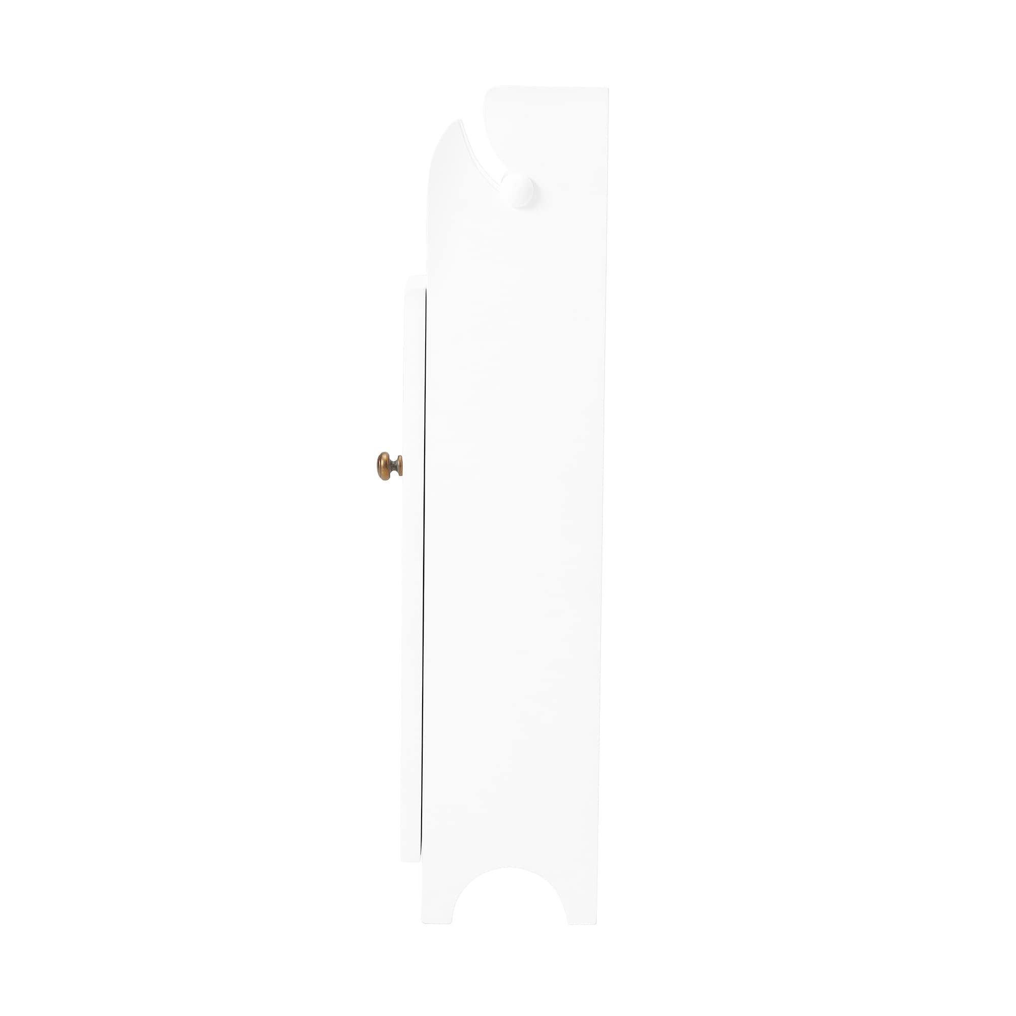 Alaterre Furniture ANDO76WH Linen-Cabinets - View #6