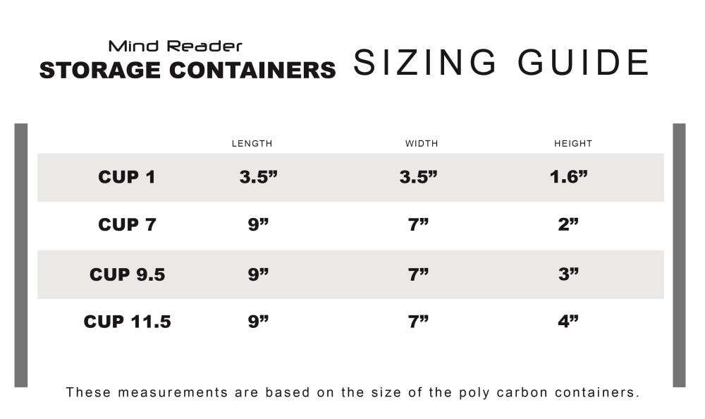 Mind Reader STANSET2-RED Food-Storage-Containers - View #7