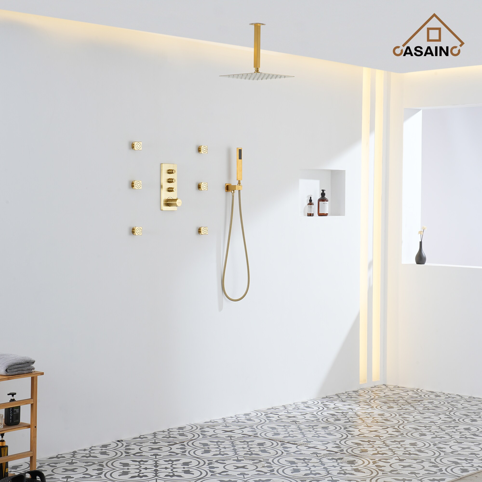 CASAINC CA-102009LK-4 Showerhead-Bar-Panels - View #9
