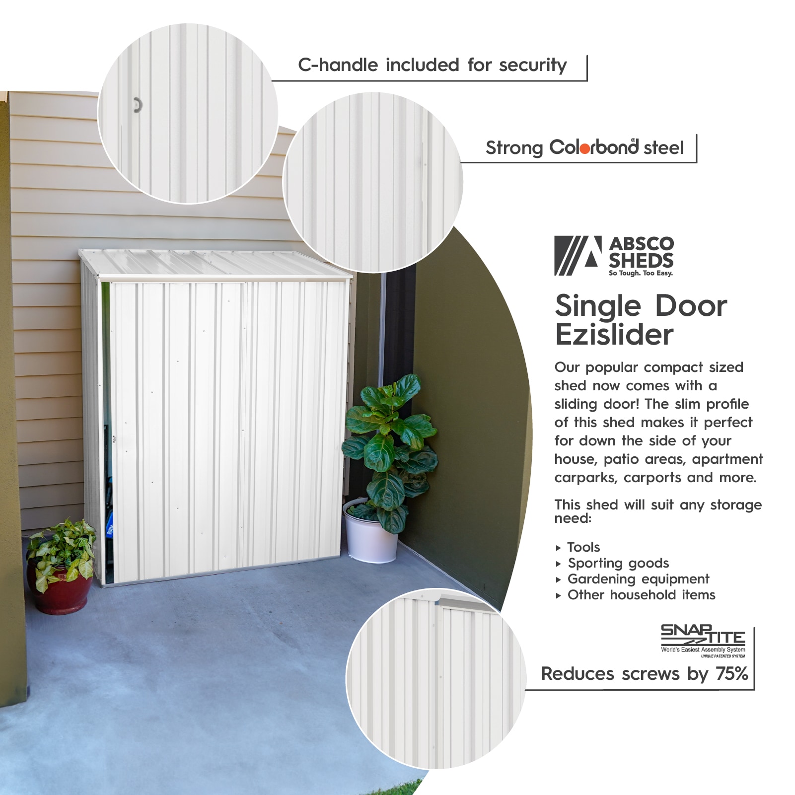 ABSCO AB1044 Metal-Storage-Buildings-Sheds - View #4
