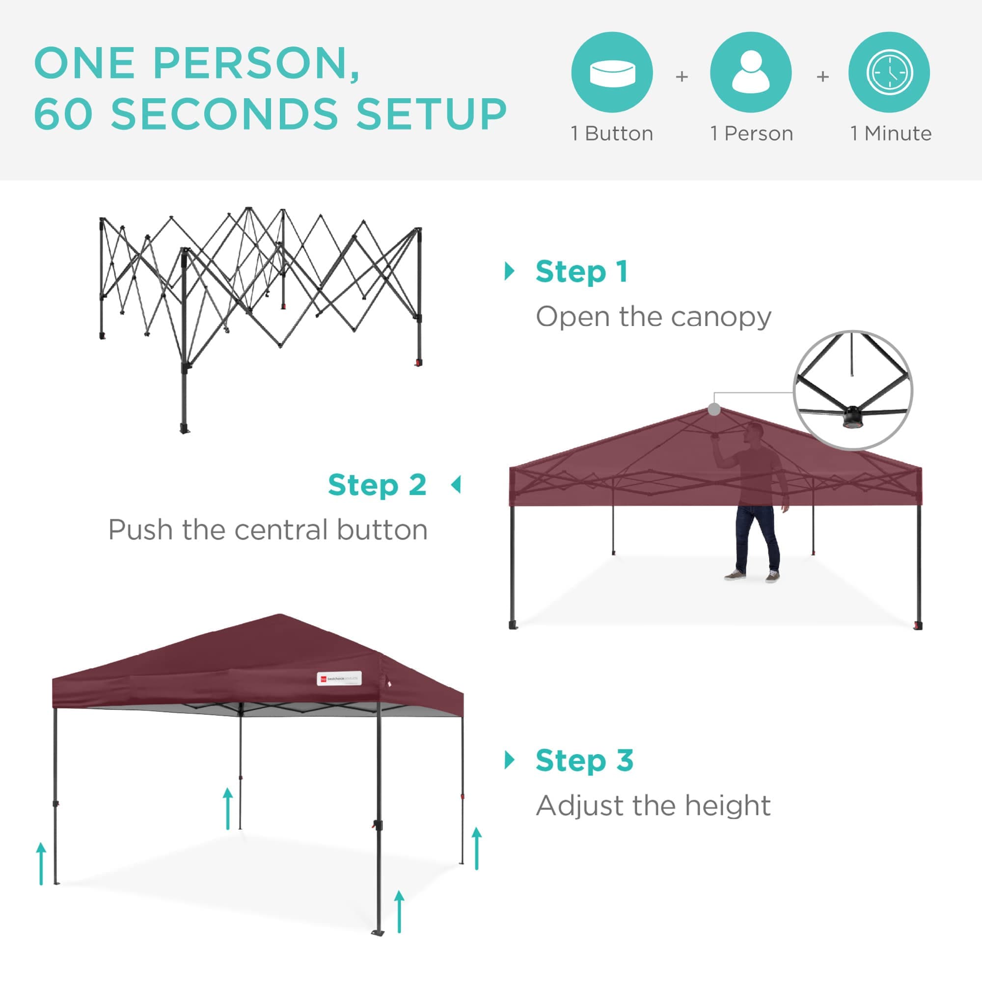 Best Choice Products SKY7819 Canopies-Sl - View #2