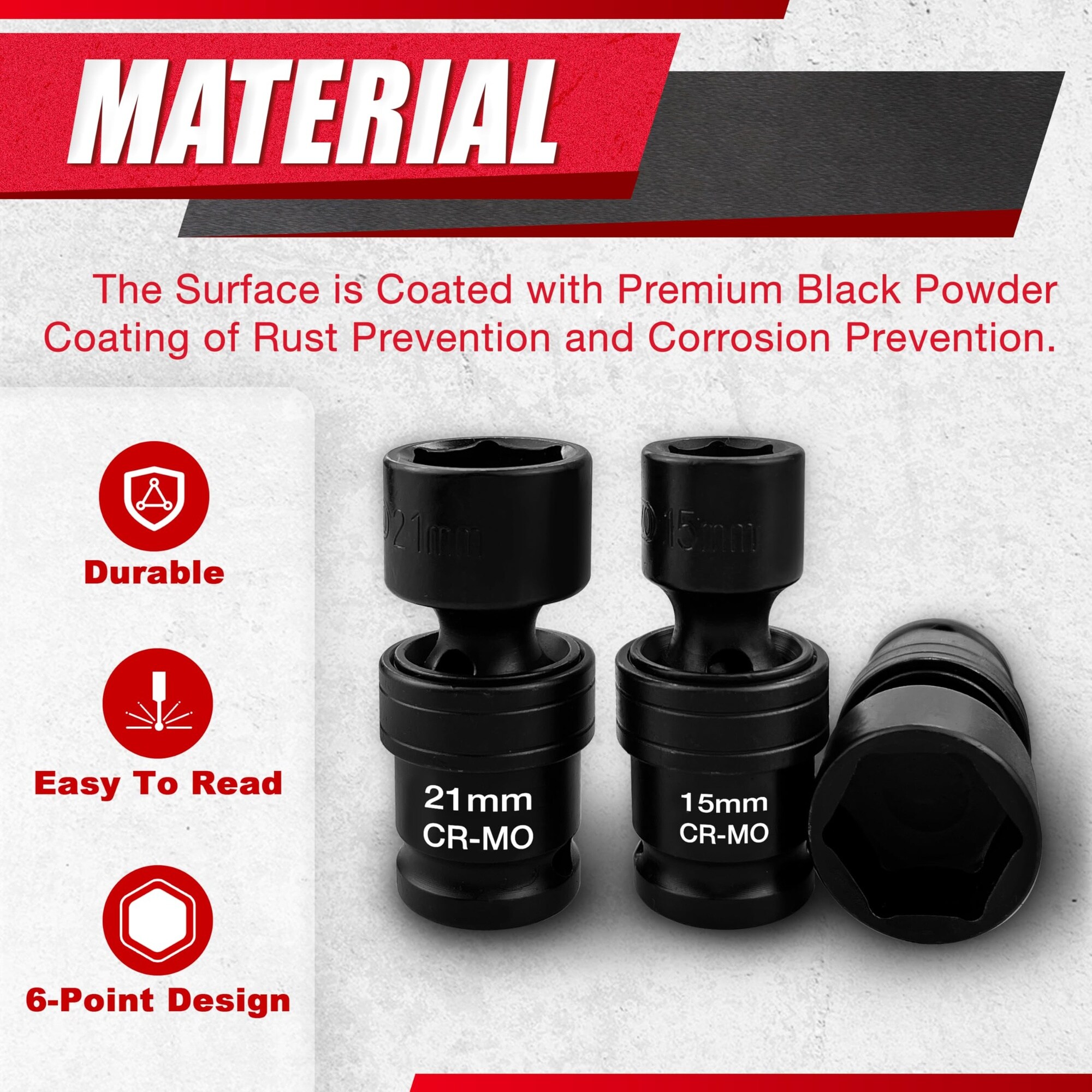 LAIFUCAM LLA0803A062 Impact-Socket-Sets - View #4