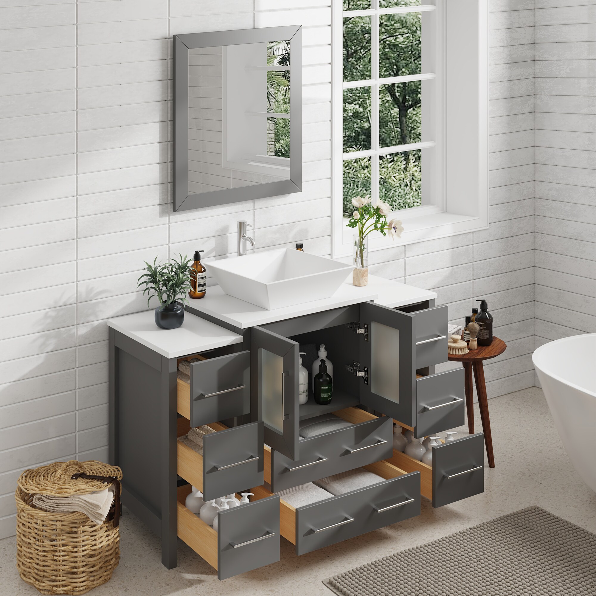 Vanity Art VA3124-48G Bath-Vanity-Combo - View #3