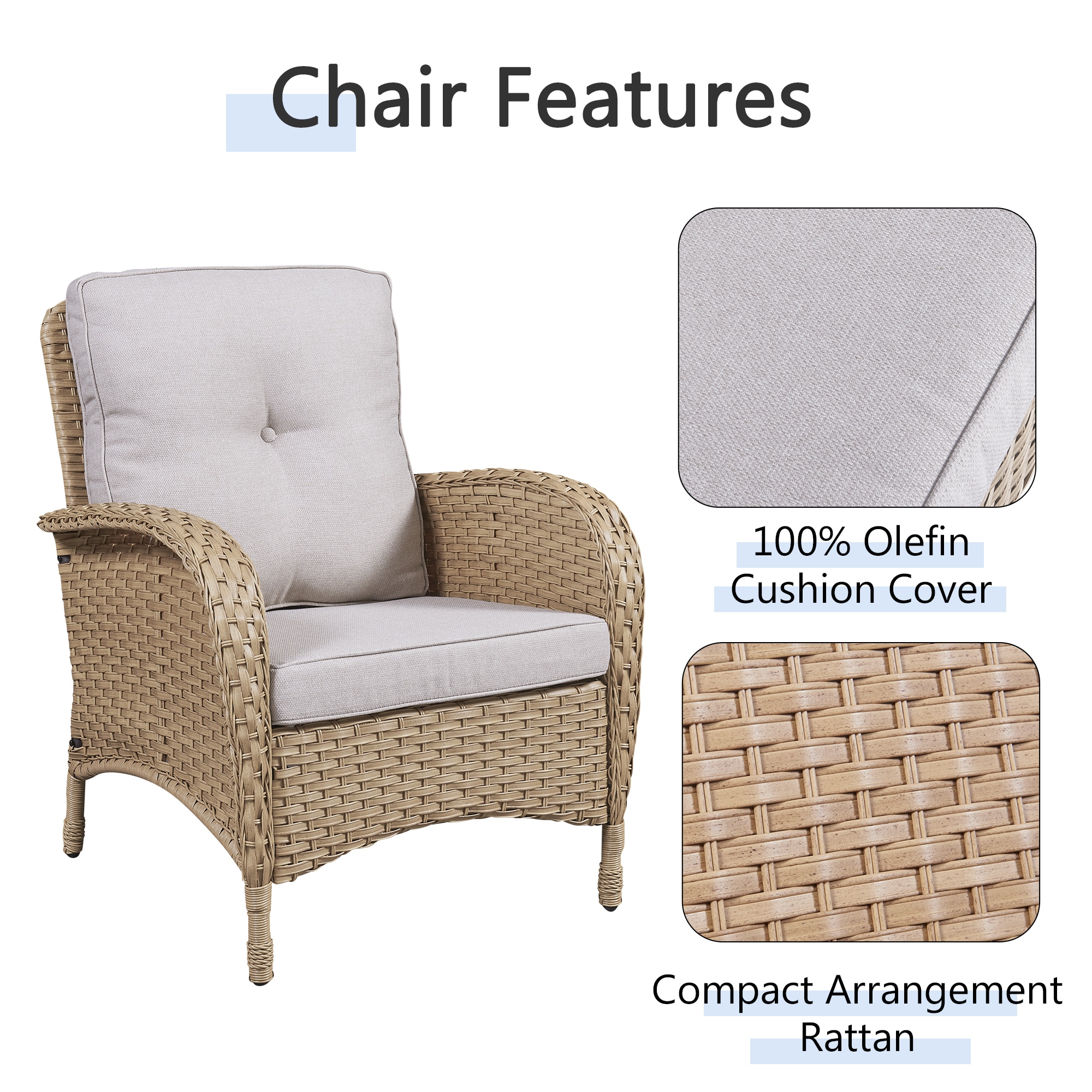 Rilyson FS044-1 Patio-Chairs - View #3