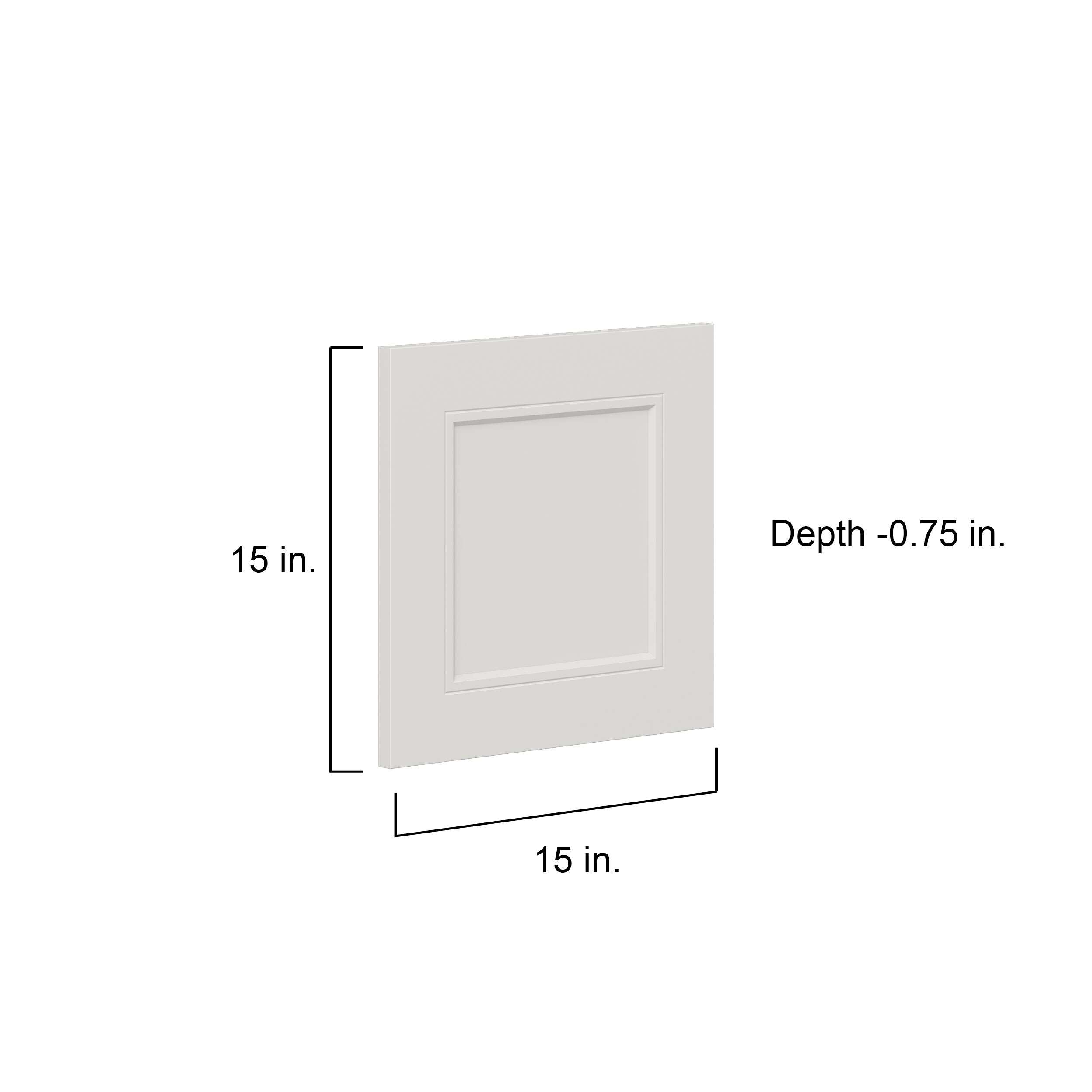 Hugo&Borg DSDR1515-BE Kitchen-Cabinet-Doors - View #4