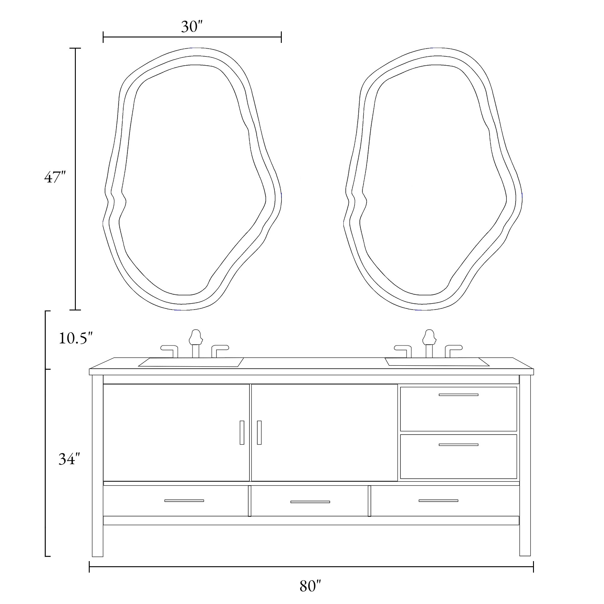 LNC EEU3YEFU0126G9 Decor-Mirrors - View #13