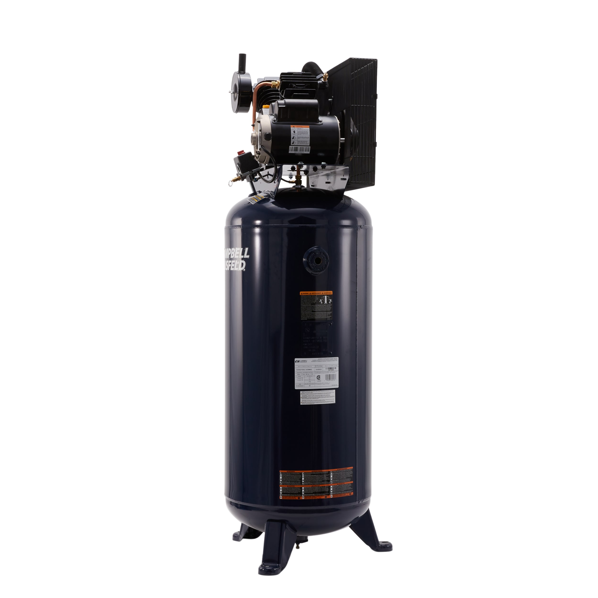 Campbell hausfeld 60 gallon air outlet compressor