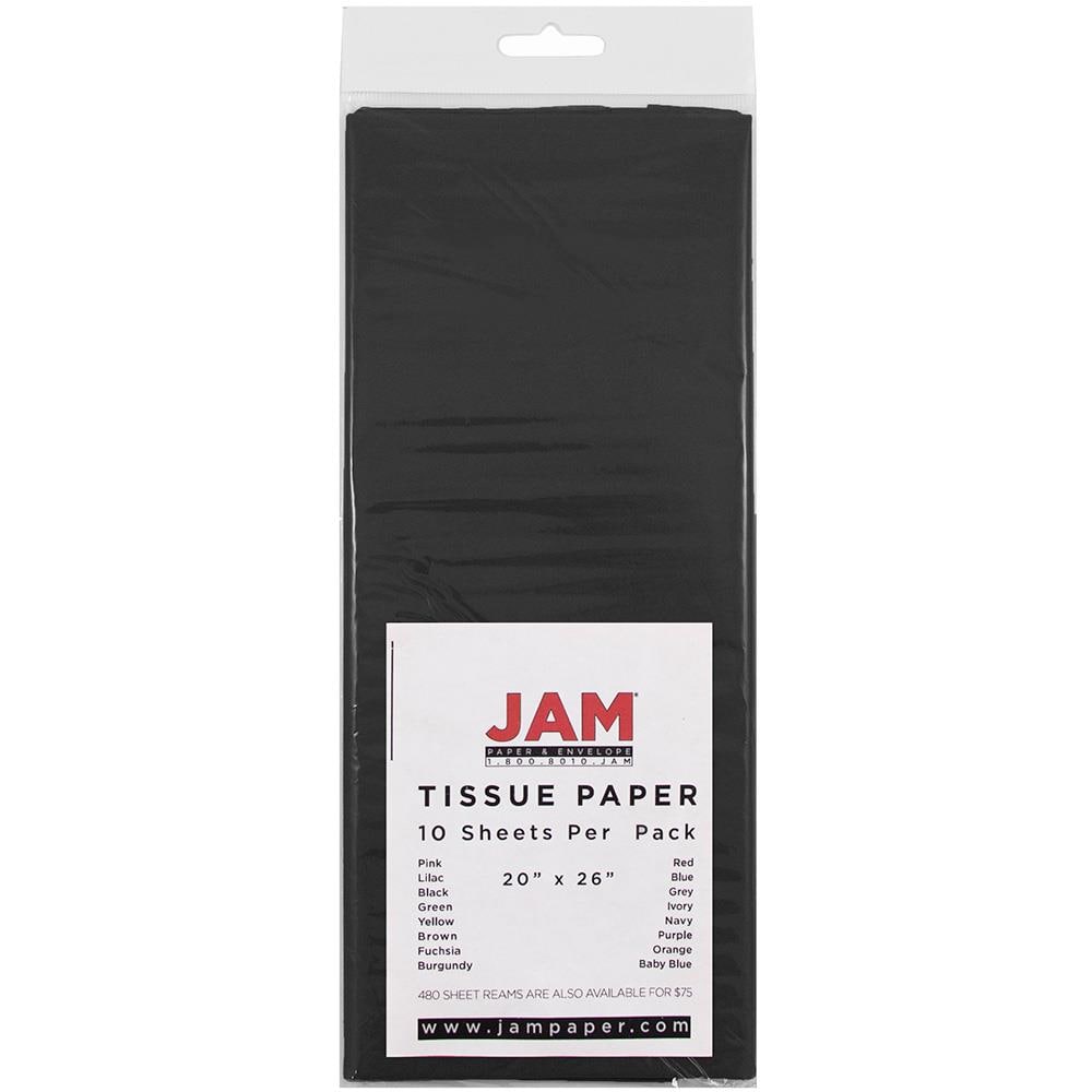 JAM Paper JAM PAPER Tissue Paper, Brown, 20 Sheets/pack, Perfect for Any  Occasion, 20 x 26 Size, Lightweight & Convenient