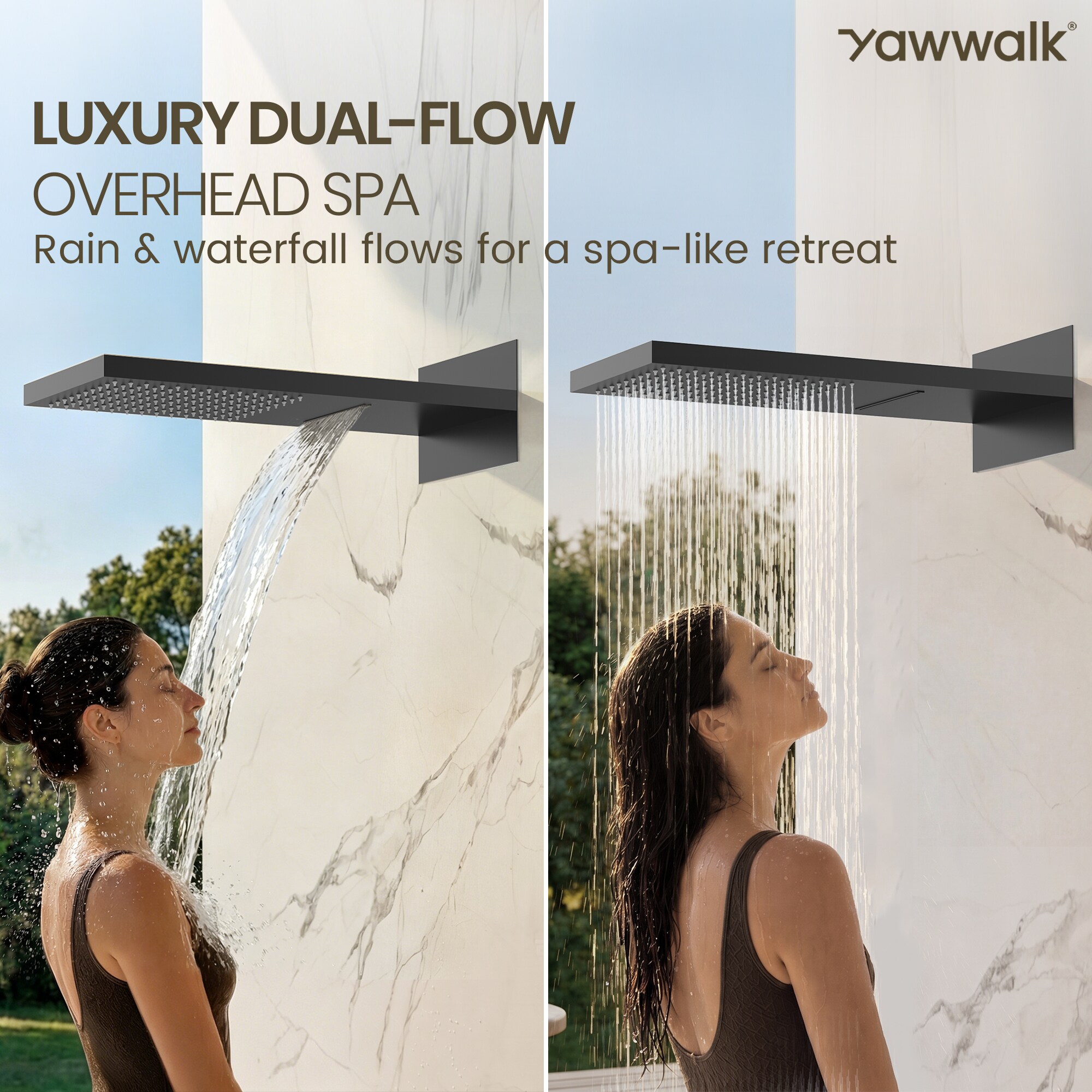 YAWWALK Y10W10-MB Tub-Shower-Faucets - View #5