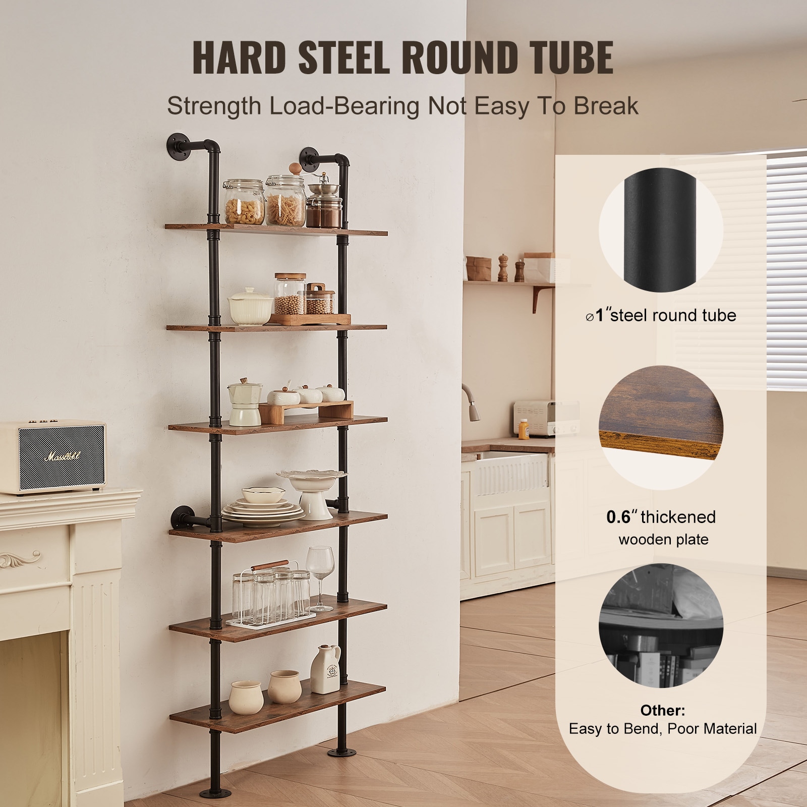 SVOPES SVOPESJSGZWJY09877V0 Wall-Mounted-Shelving - View #4