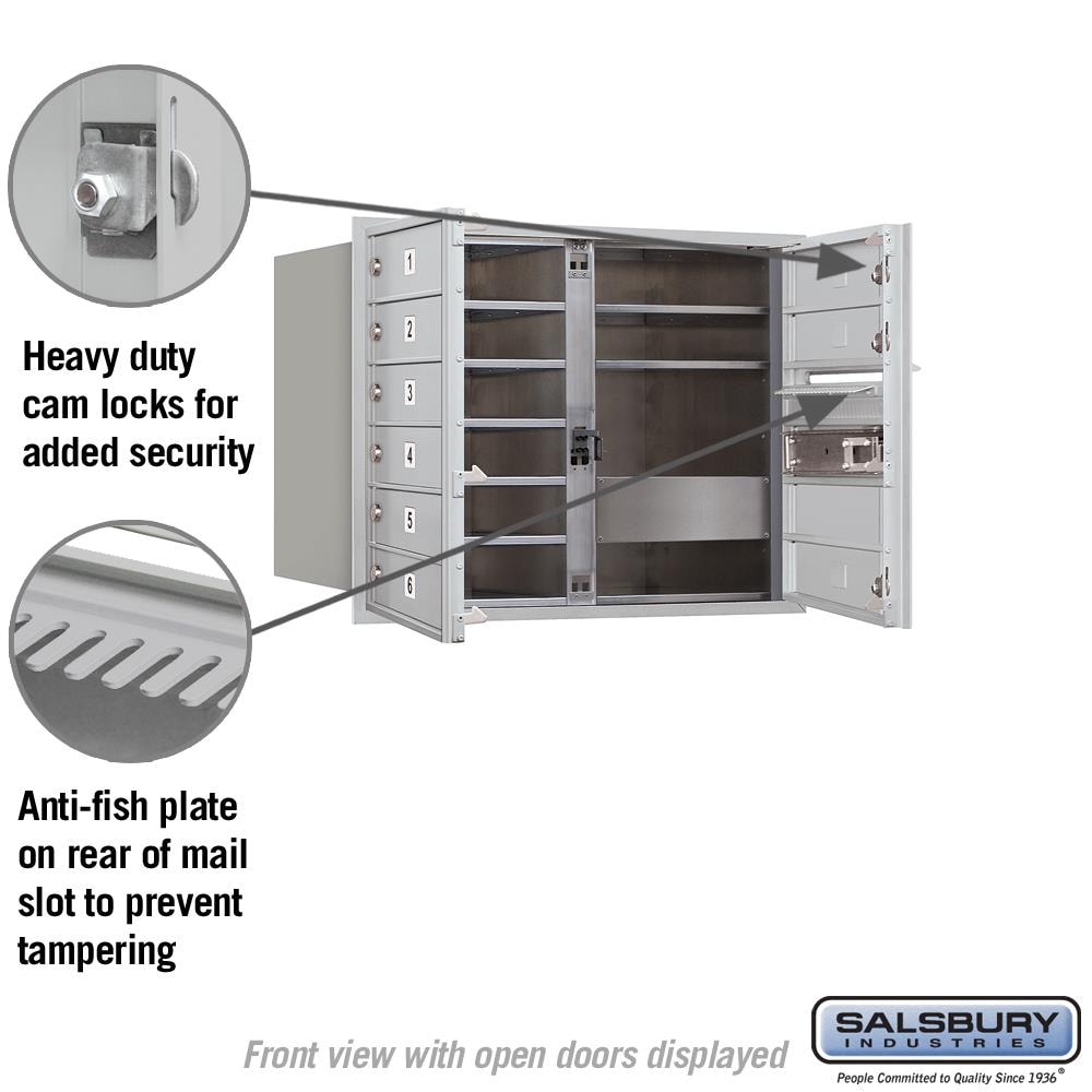 SALSBURY INDUSTRIES 3706D-09AFP mailboxes - View #2