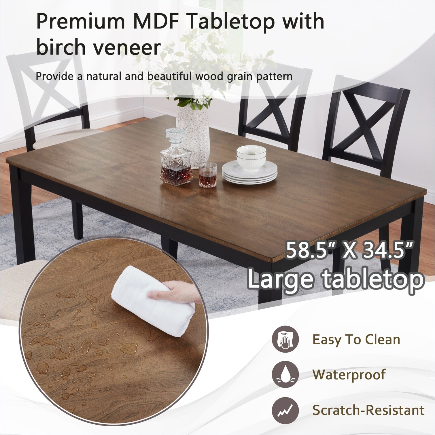 Watnature 4ID59FPYIO7A Dining-Sets - View #7