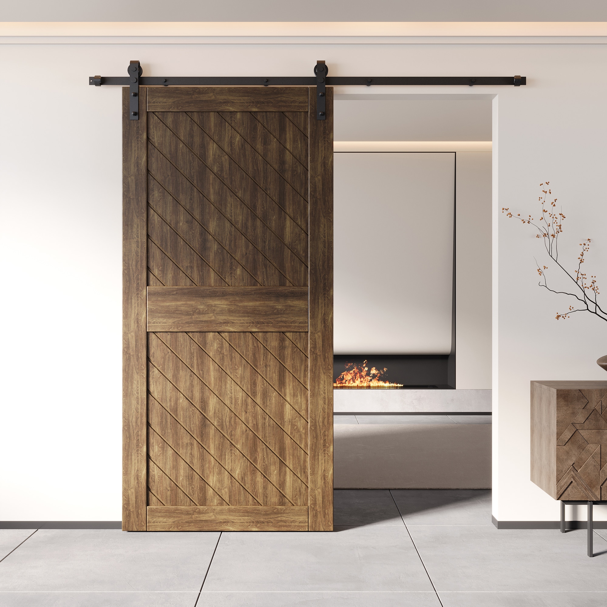 HOMACER XT2-3684-WA Barn-Doors - View #8