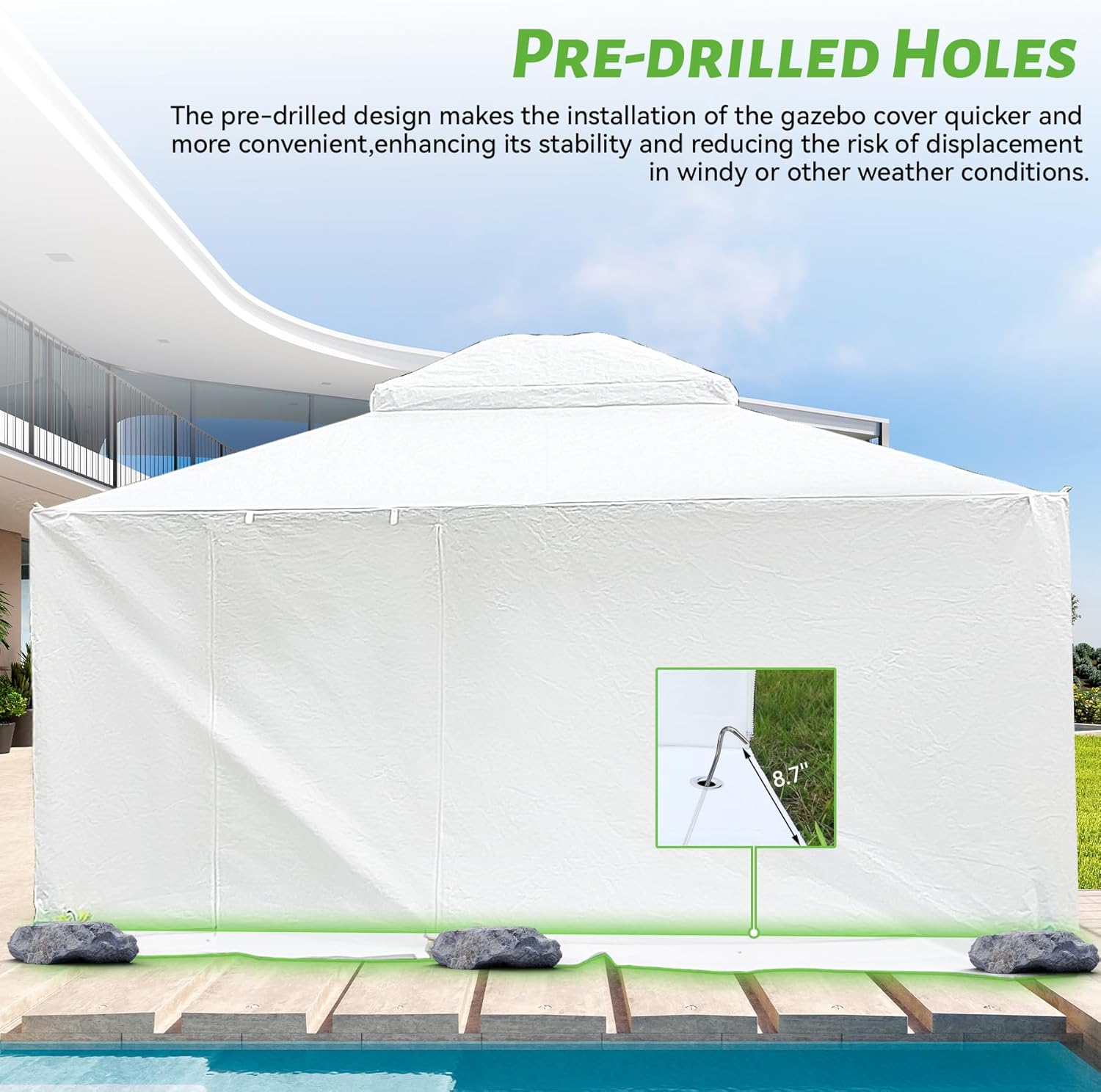 GDFStudio 334015 Gazebo-Parts-Accessories - View #7
