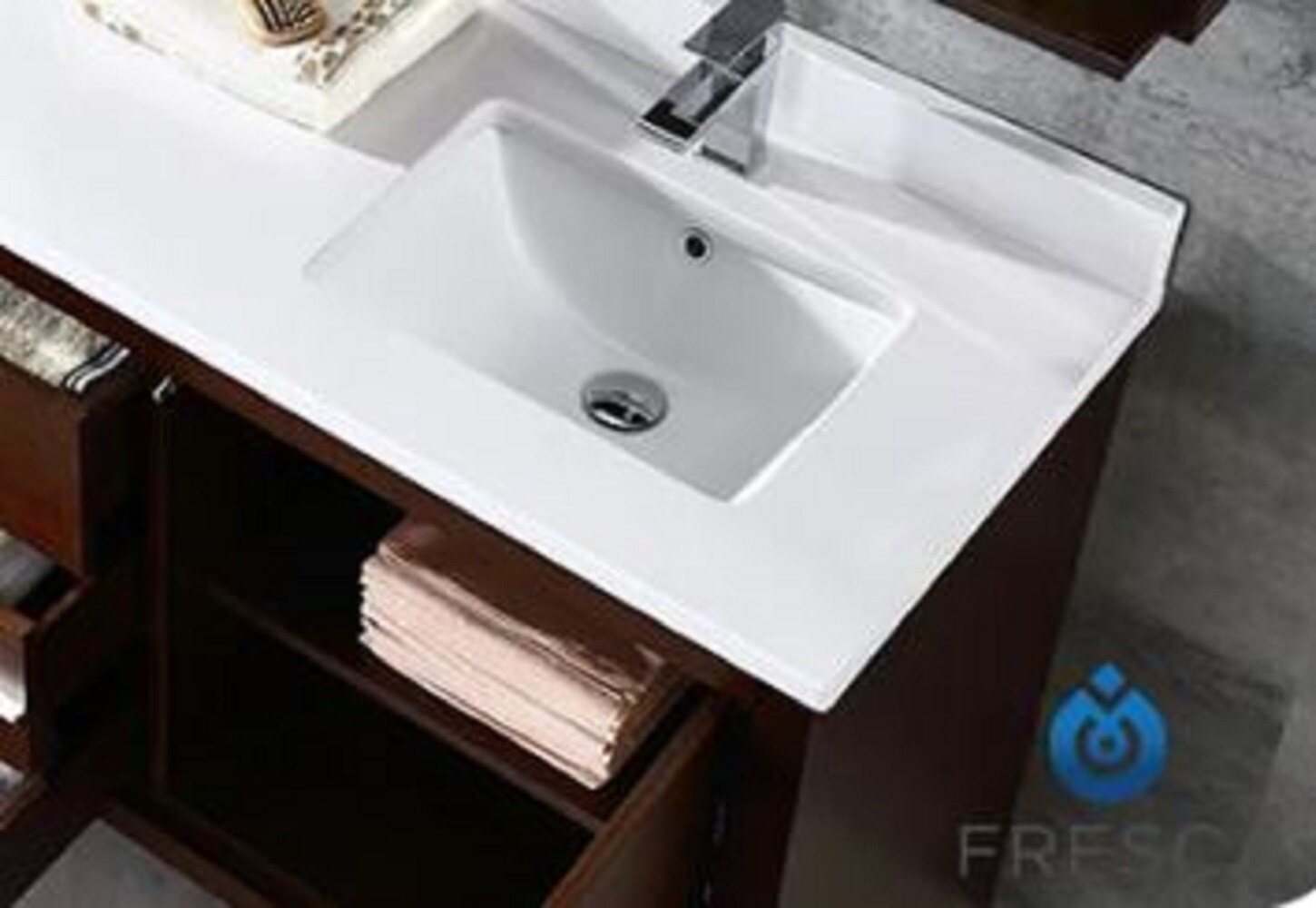 Fresca FCB8172WG-CWH-U Bath-Vanity-Combo - View #9