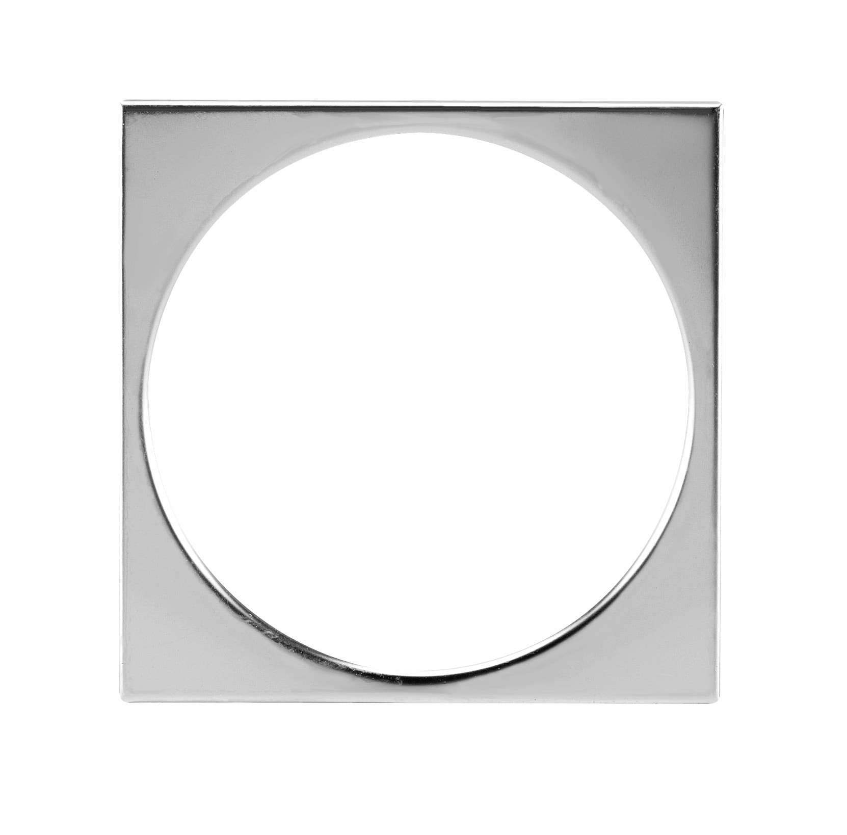 3-1/4 in. Round Screw-In Stainless Steel Shower Drain Cover with Tile Ring