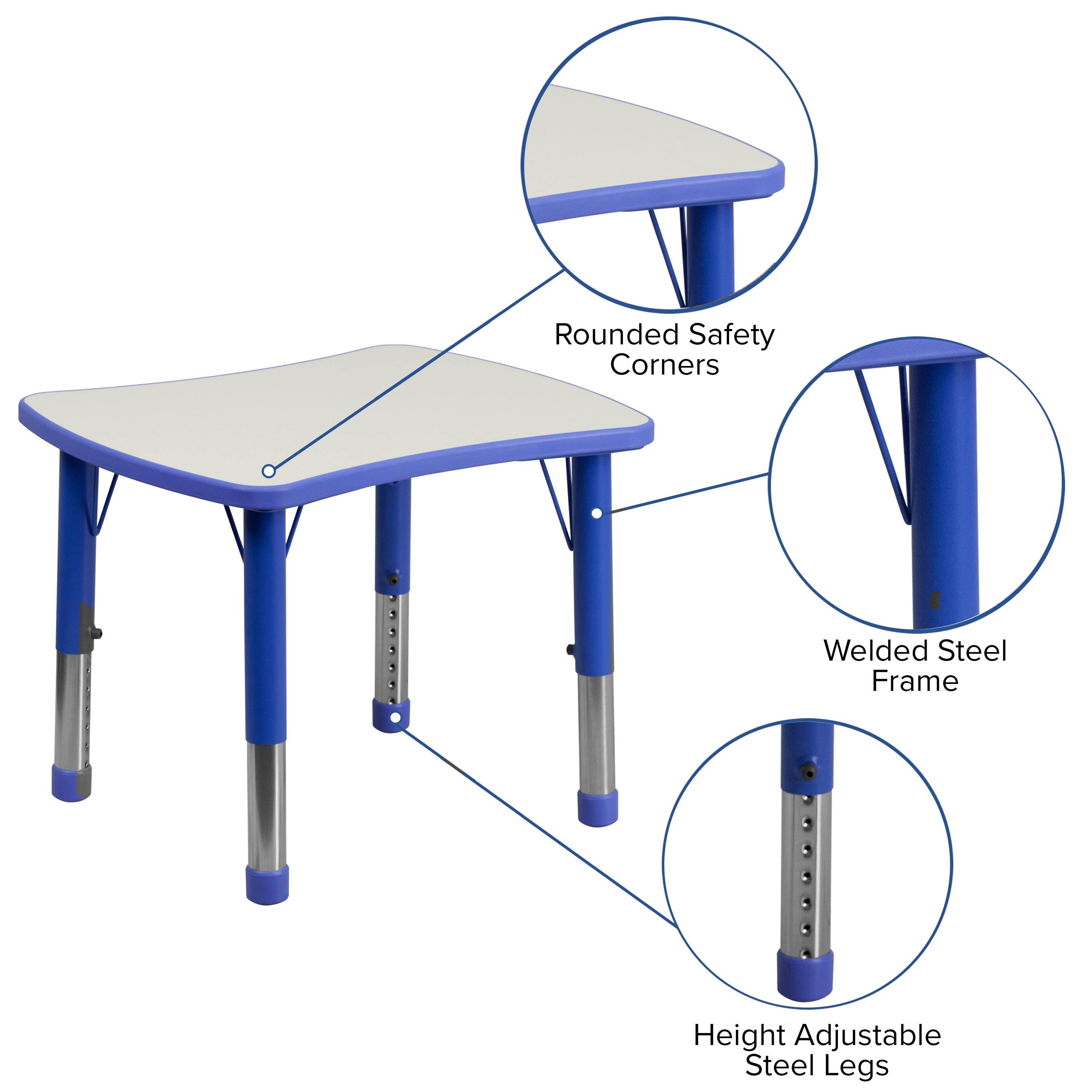 Flash Furniture 847254077606 Kids-Play-Tables - View #5
