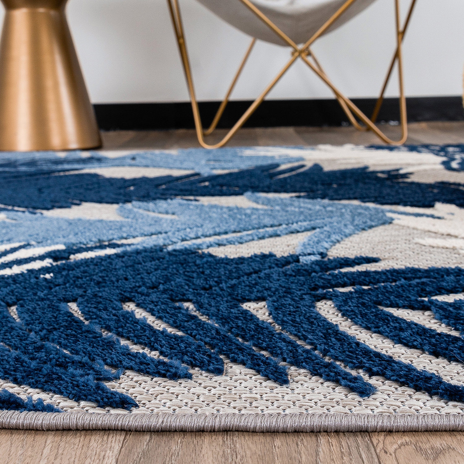 World Rug Gallery 8011NAVY2X7 rugs - View #4