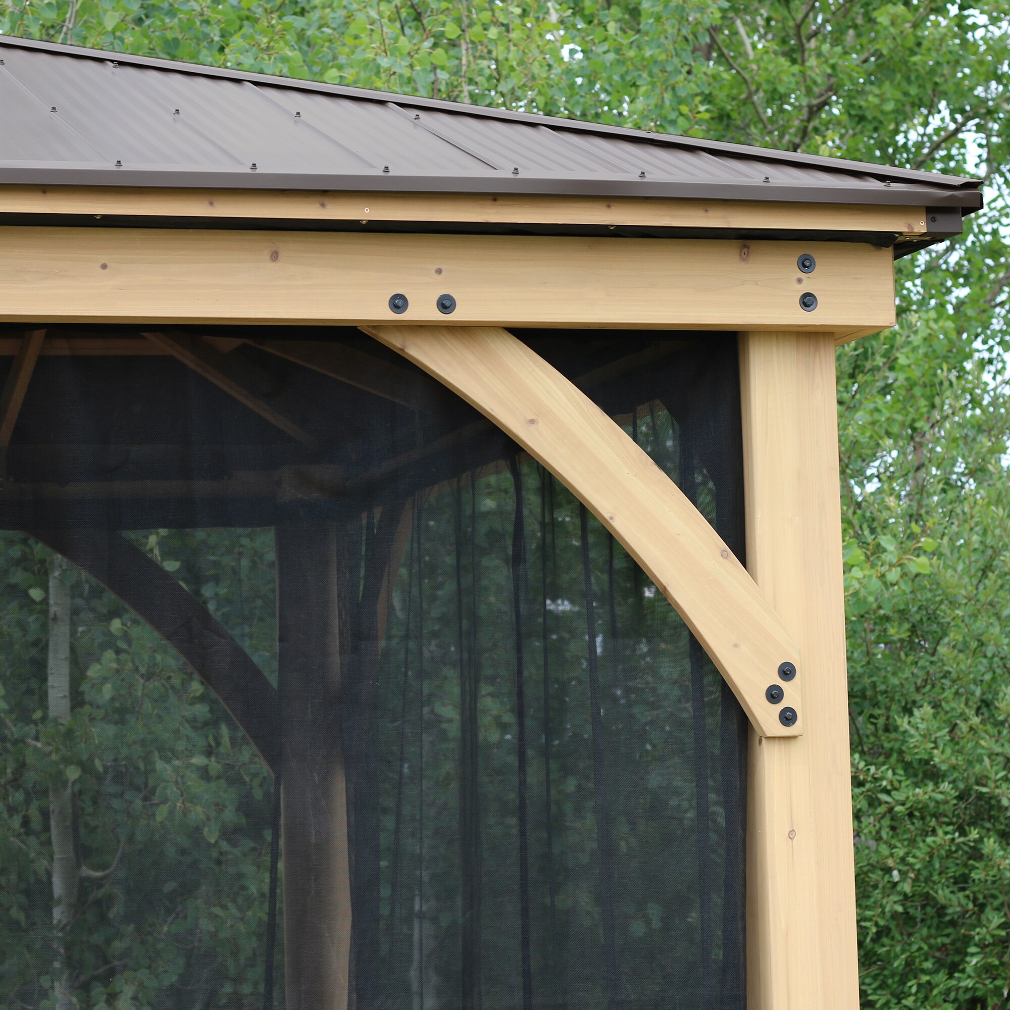 Yardistry YM11794COM Gazebo-Parts-Accessories - View #5