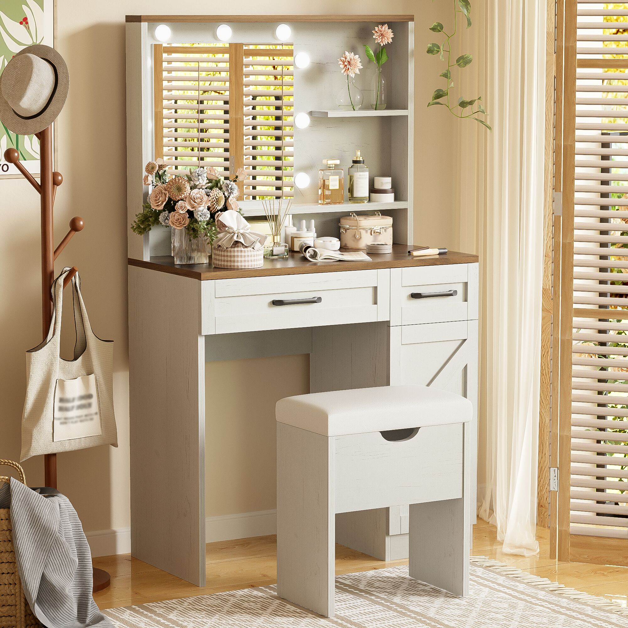 ModernLuxe N704P210506K Bedroom-Vanities - View #8