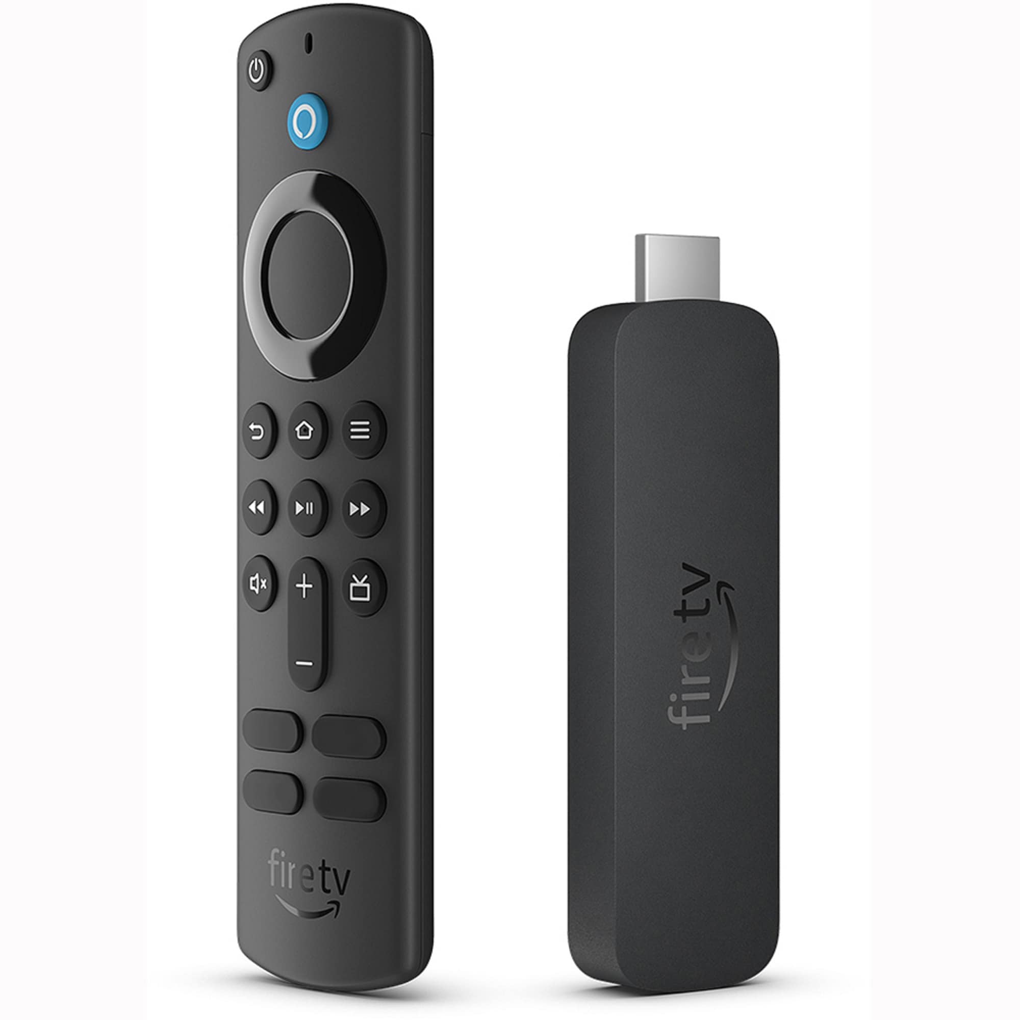 Fire TV Stick 4K streaming device, thousands of 4K Ultra HD movies  and TV episodes, supports Wi-Fi 6, watch free & live TV in the Media  Streaming Devices department at