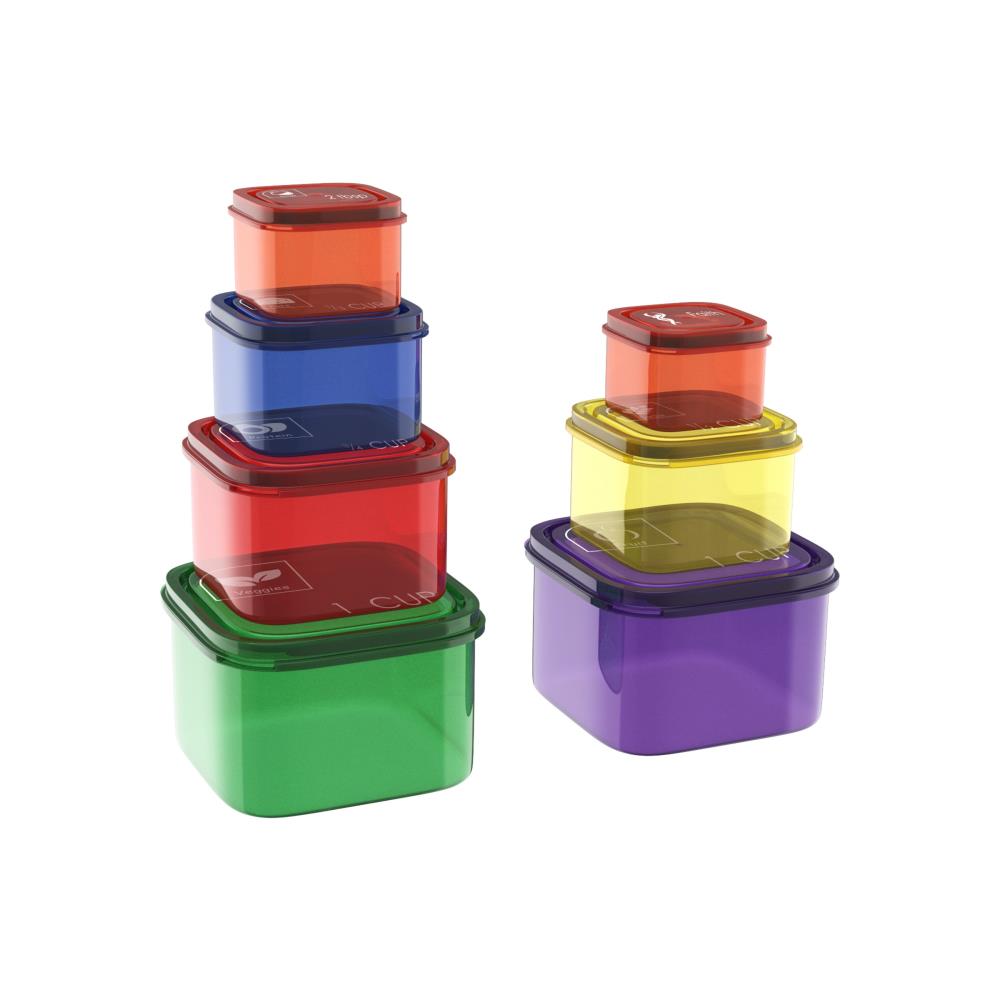 Hastings Home Multisize BPA-Free Food Storage Container in the Food Storage  Containers department at