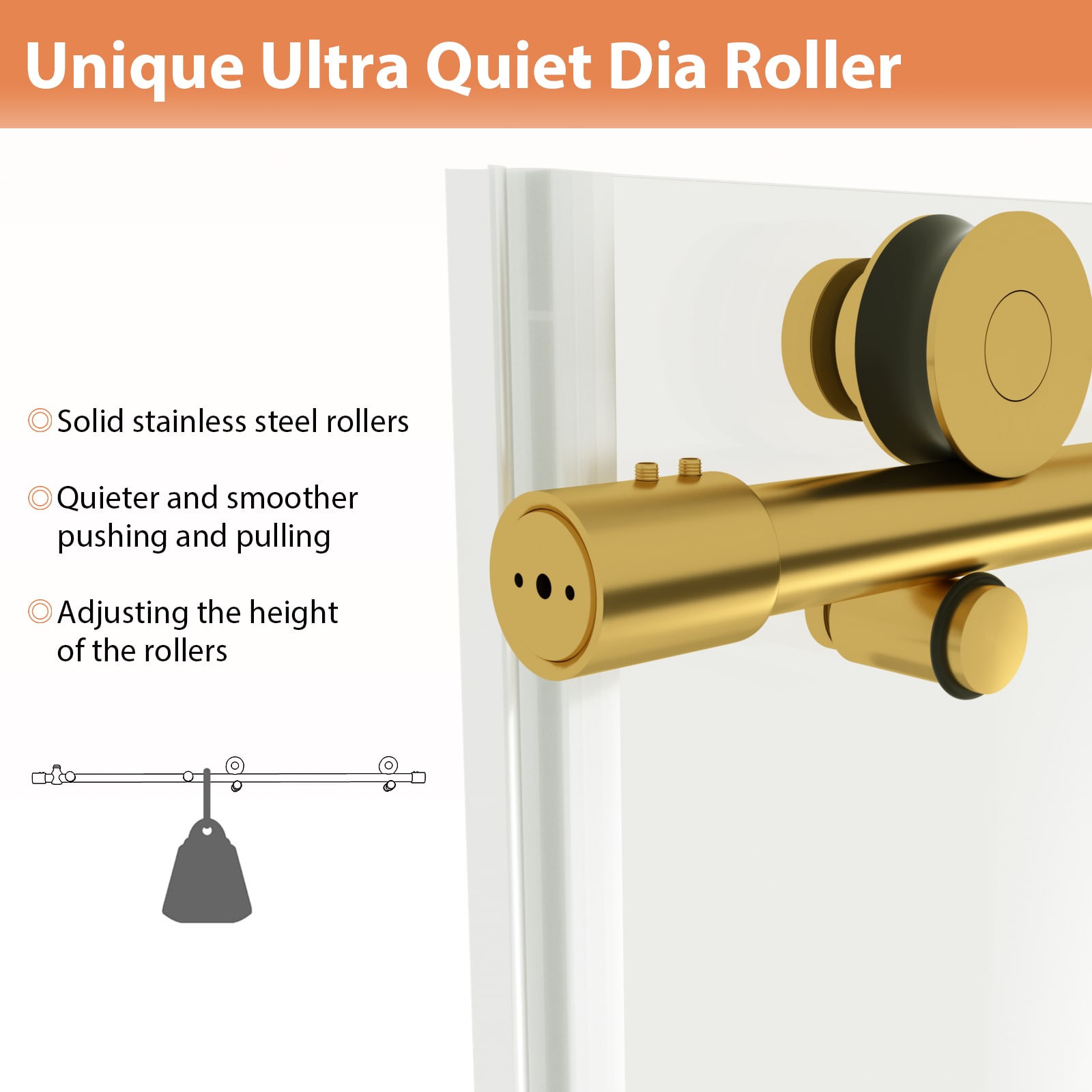 Lordear HRB-LD-6A21-48CH Shower-Doors - View #6